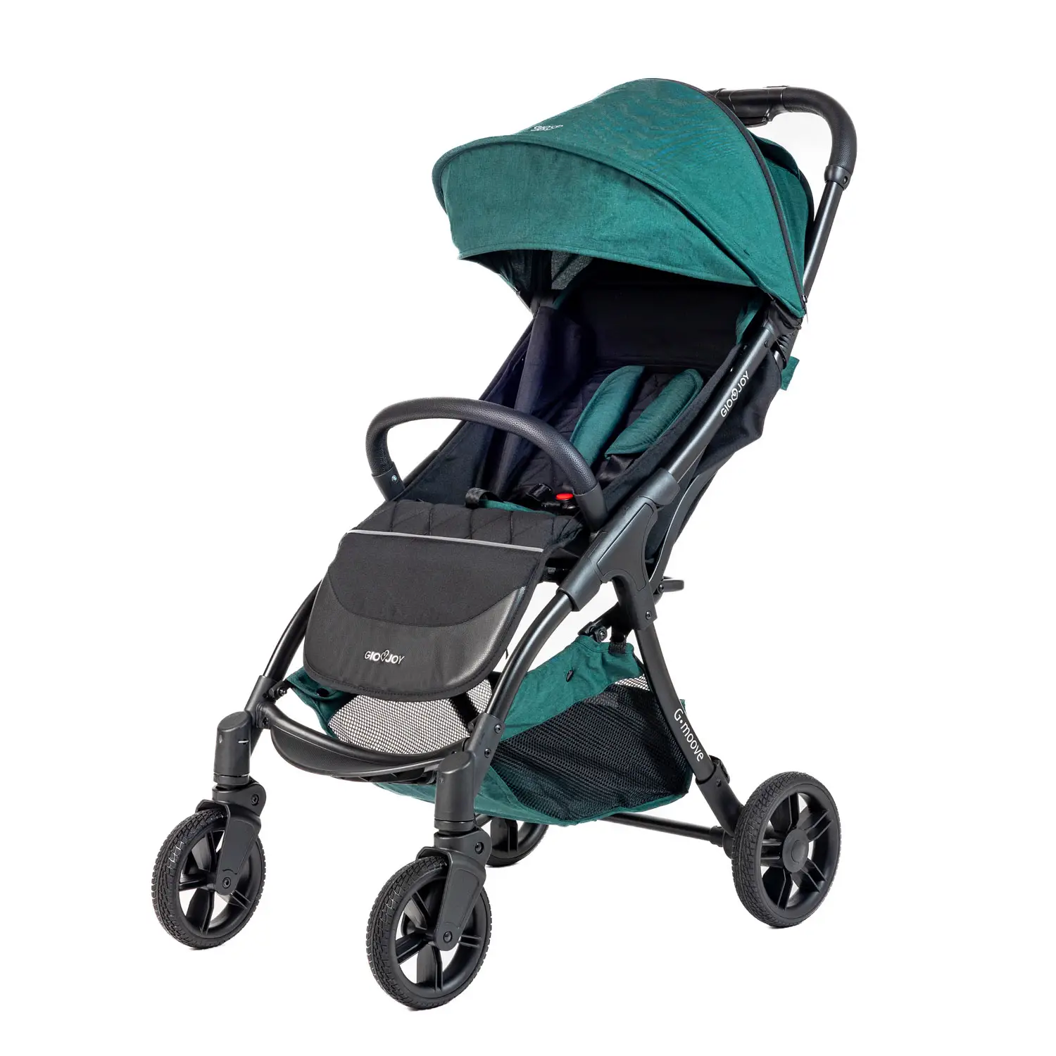 Passeggino G-Moove Verde Telaio Nero 0-22 kg. Leggero, Perfetto dalla Nascita. - passeggini compatti