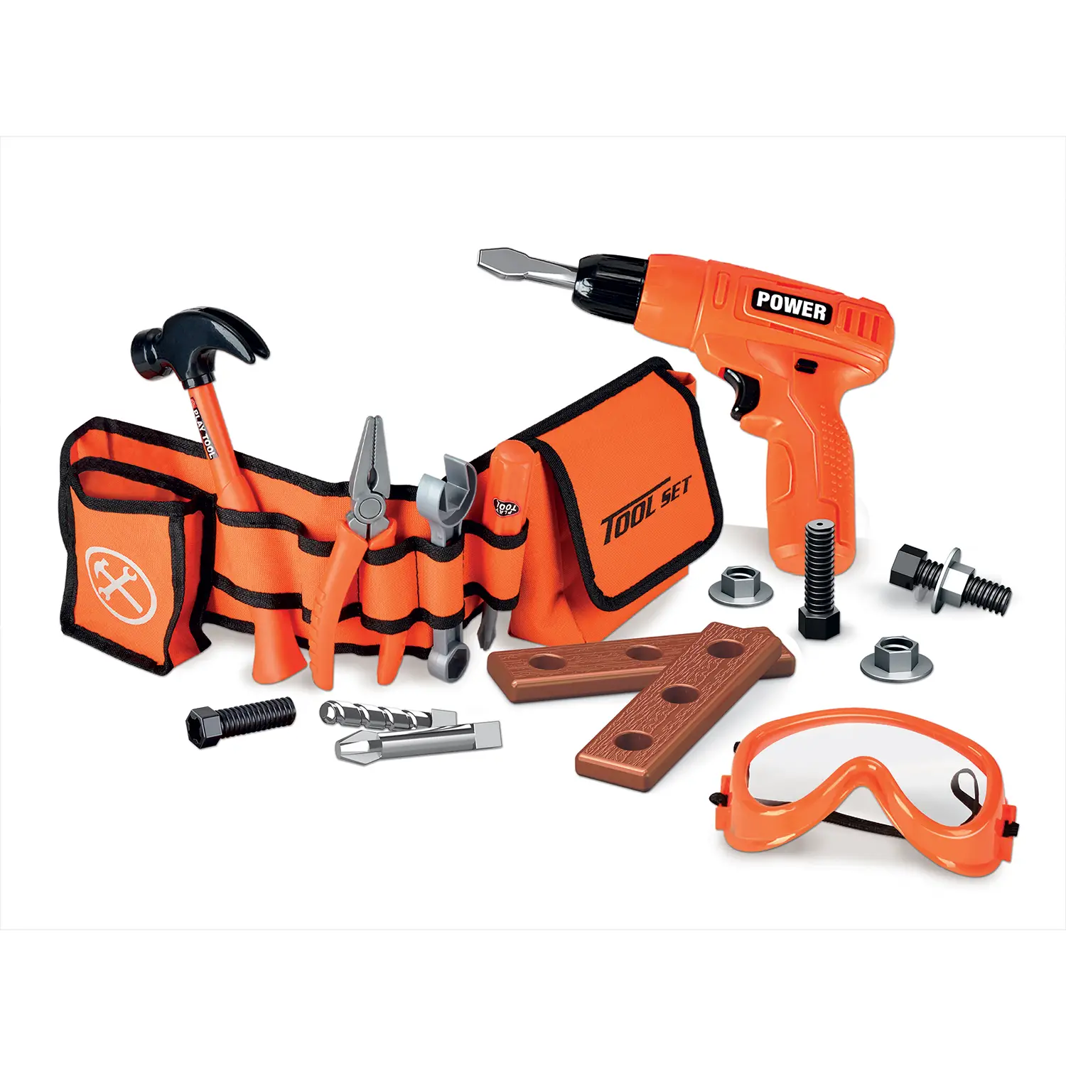 Playset Brico Cintura Attrezzi Trapano Batteria - play set