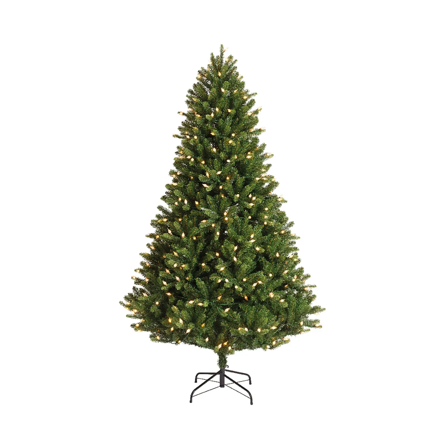 Albero di Natale Bromont con Luci Vintage 210x126 Cm - alberi