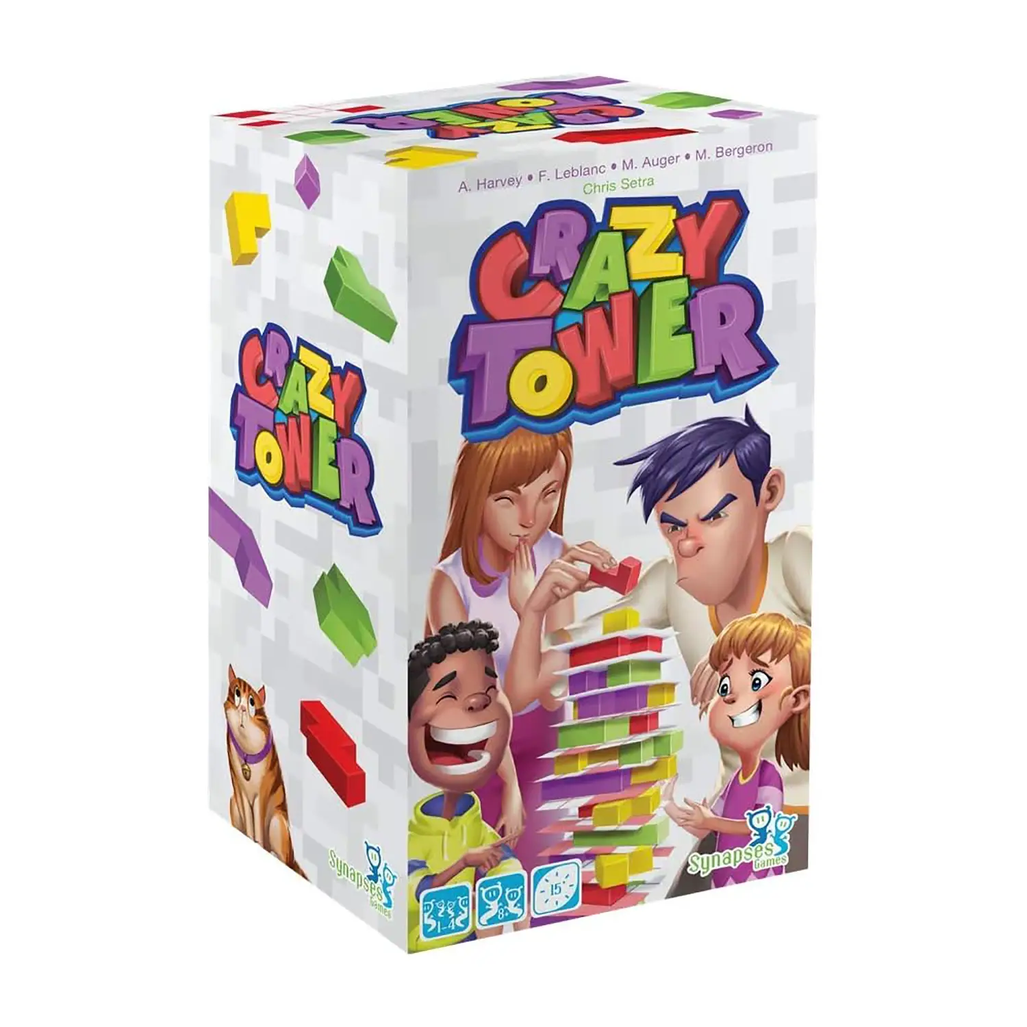 Crazy Tower: Gioco da Tavolo di Destrezza | Ghenos Games - Giochi di società