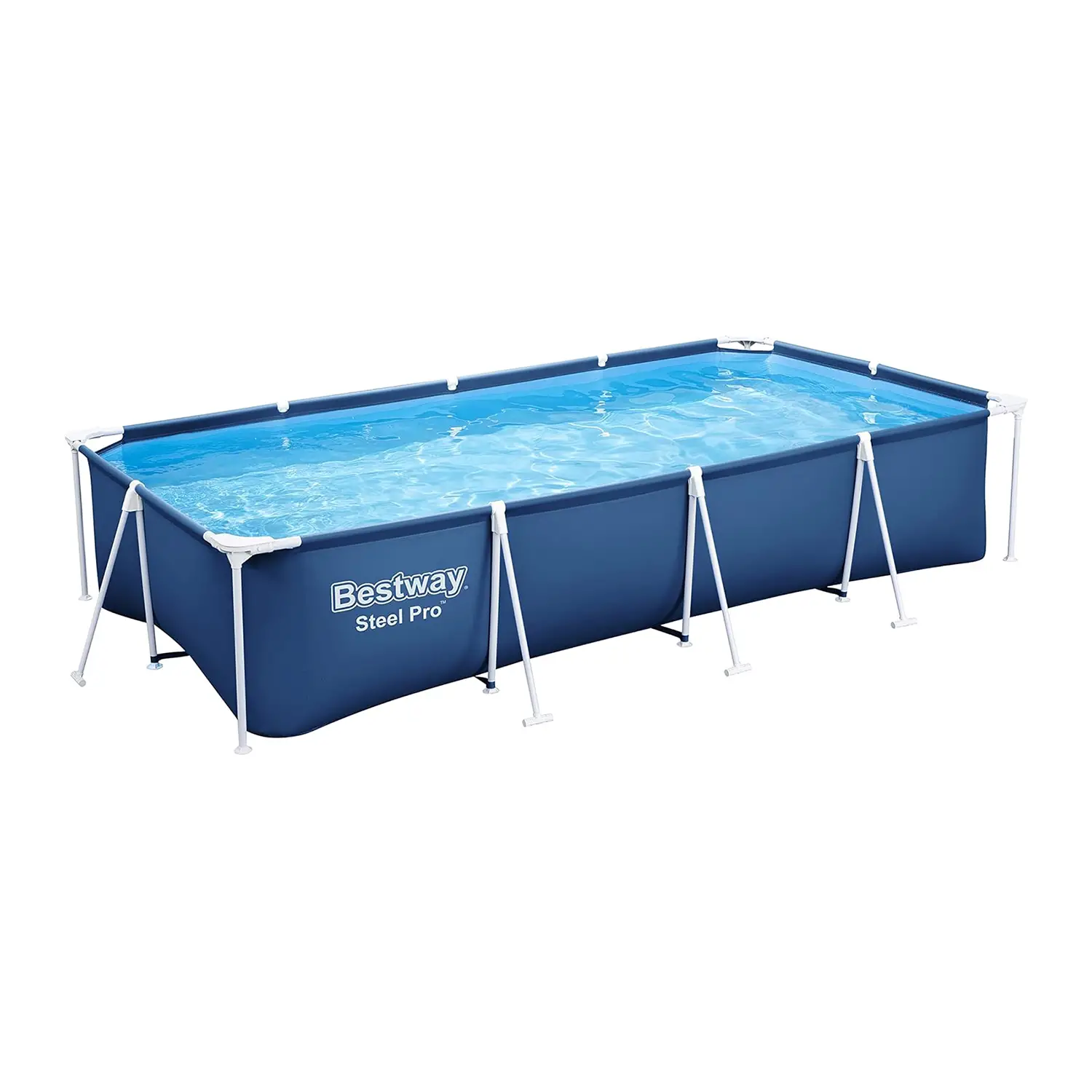 Piscina Steel Pro Frame Rettangolare Cm. 400X211X81, Cap. 5.700L - piscine rigide