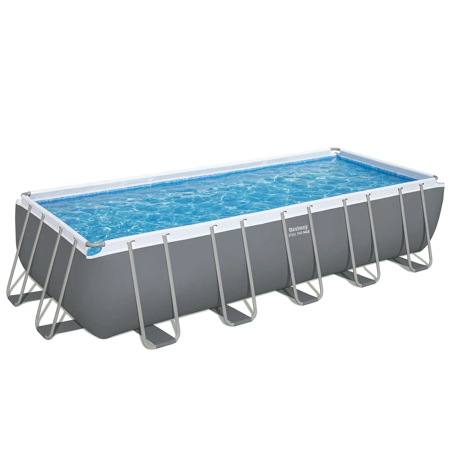 Piscina Steel Pro MAX Rettangolare Cm. 640x274x132 Cap. 19.281L - piscine rigide