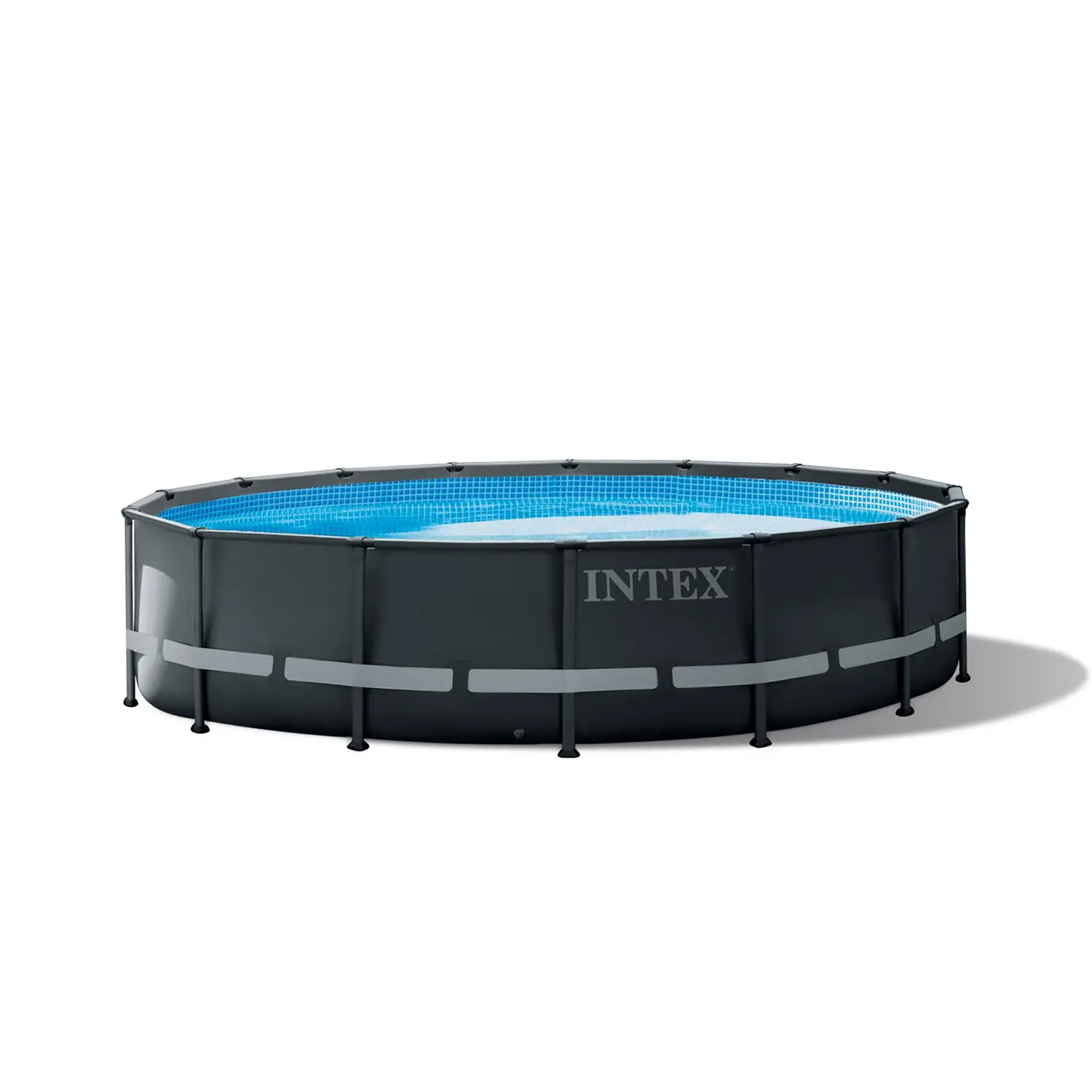 Piscina Ultra Xtr Frame 488X122 Pompa a Sabbia, Scaletta Doppia, Telo Base, Copertura - piscine rigide