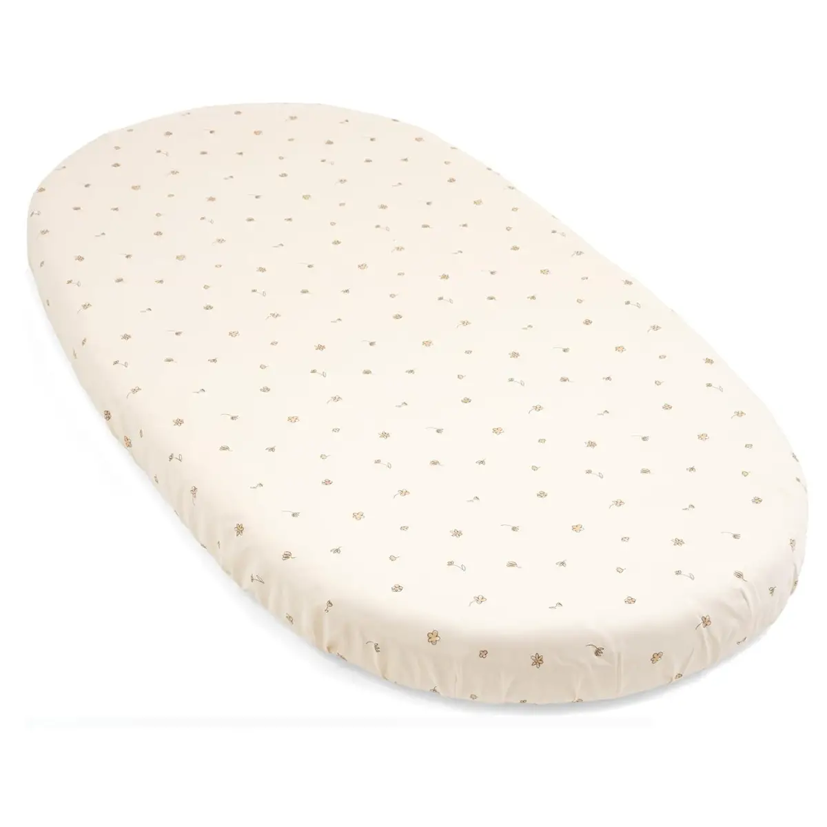 Stokke Sleepi V3 Lenzuolo Sotto Letto con Angoli Flower Ecru Ocs cm. 140 - lenzuolini