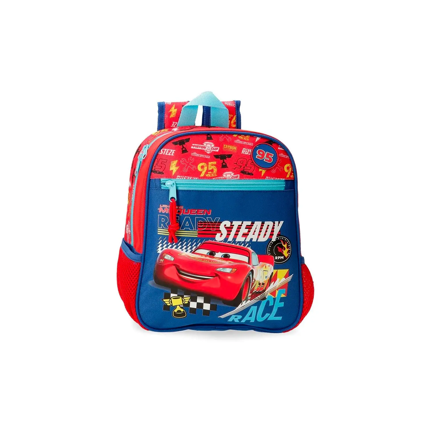 Zaino Asilo e Tempo Libero 28 Cm Cars Let's Race - zainetti asilo