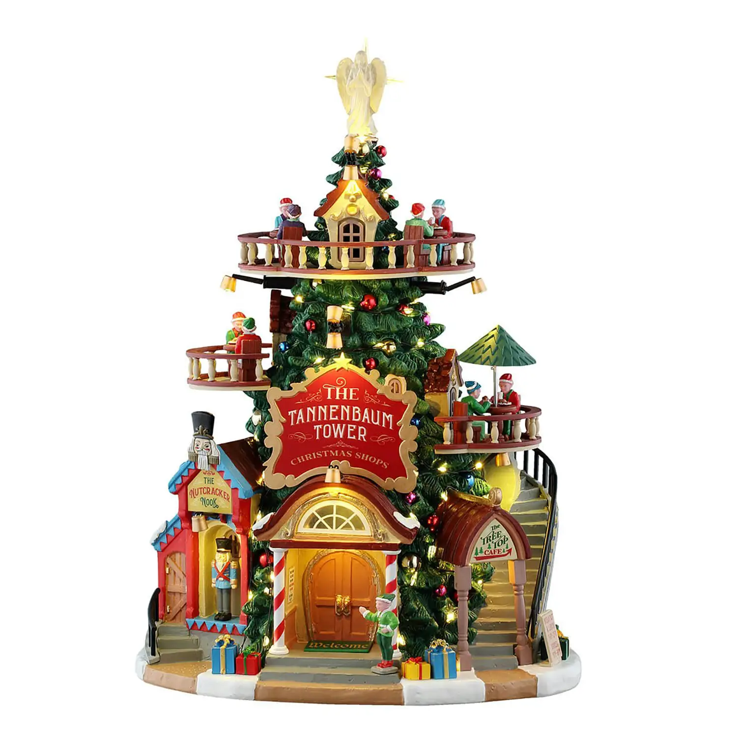 Lemax 55311 The Tannenbaum Tower - Torre Albero di Natale Luminosa - scene e villaggi