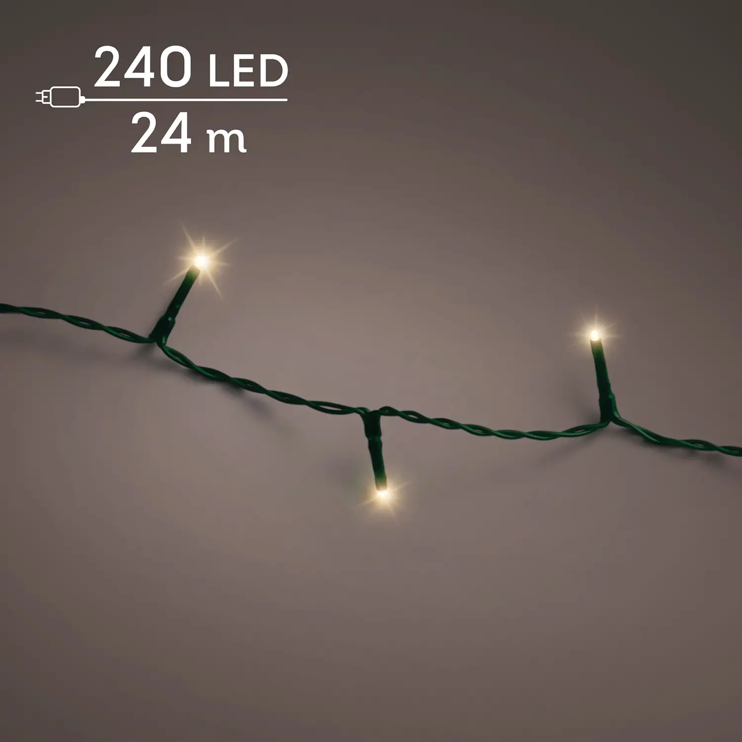 Luci Di Natale Lumineo Sparkle Lights 240 LED 24 m Soft Gold - luci