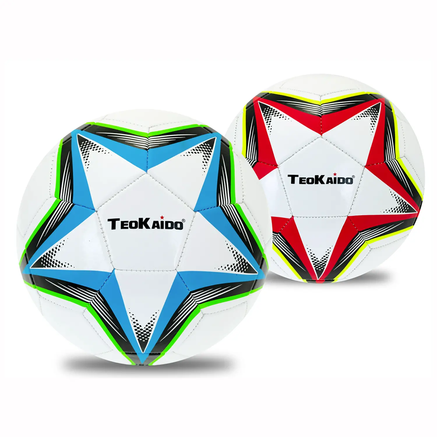Pallone da Calcio Teokaido in PVC - Assortiti Fantasia 2 - Palle e palloni