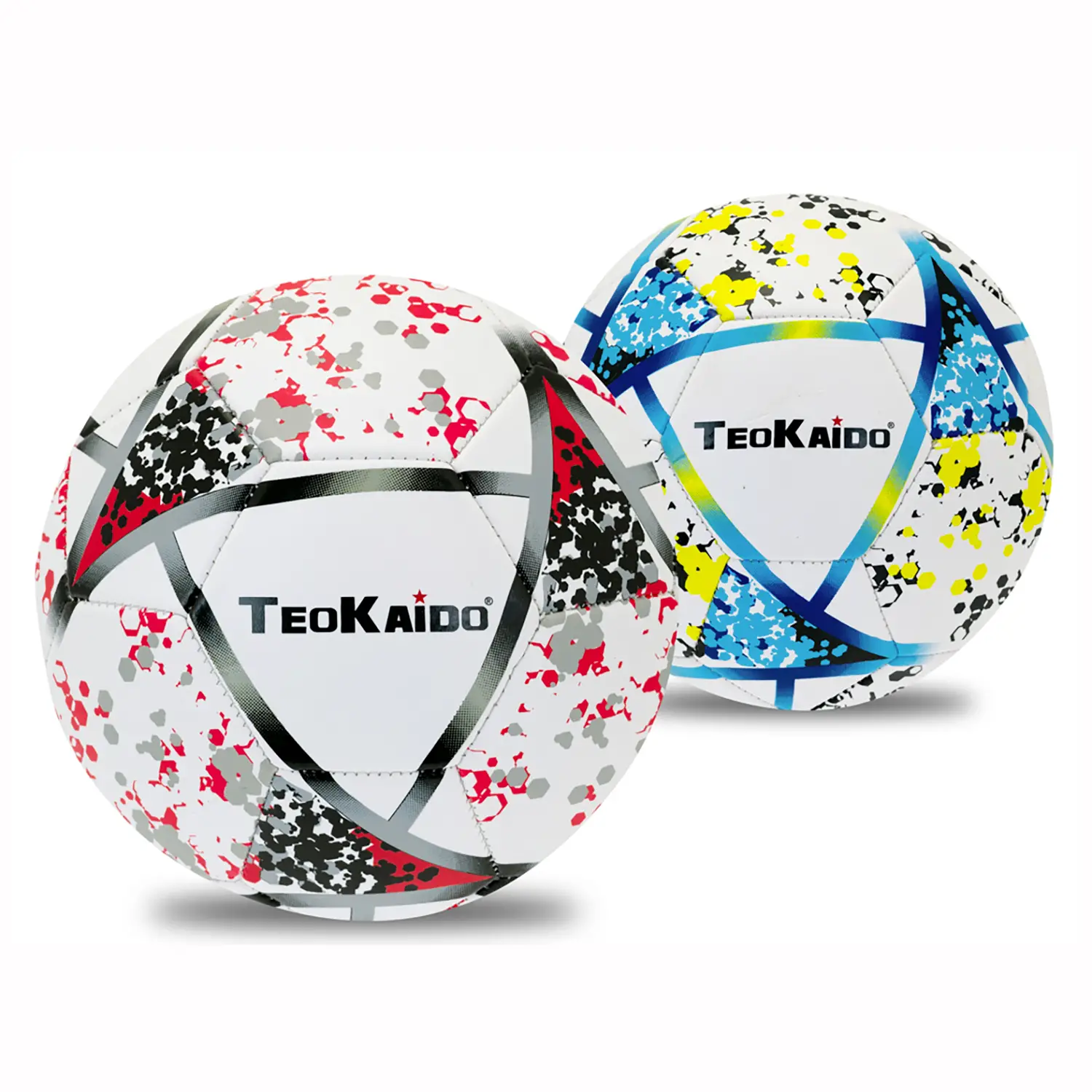 Pallone da Calcio Teokaido in PVC - Assortiti Fantasia 3 - Palle e palloni