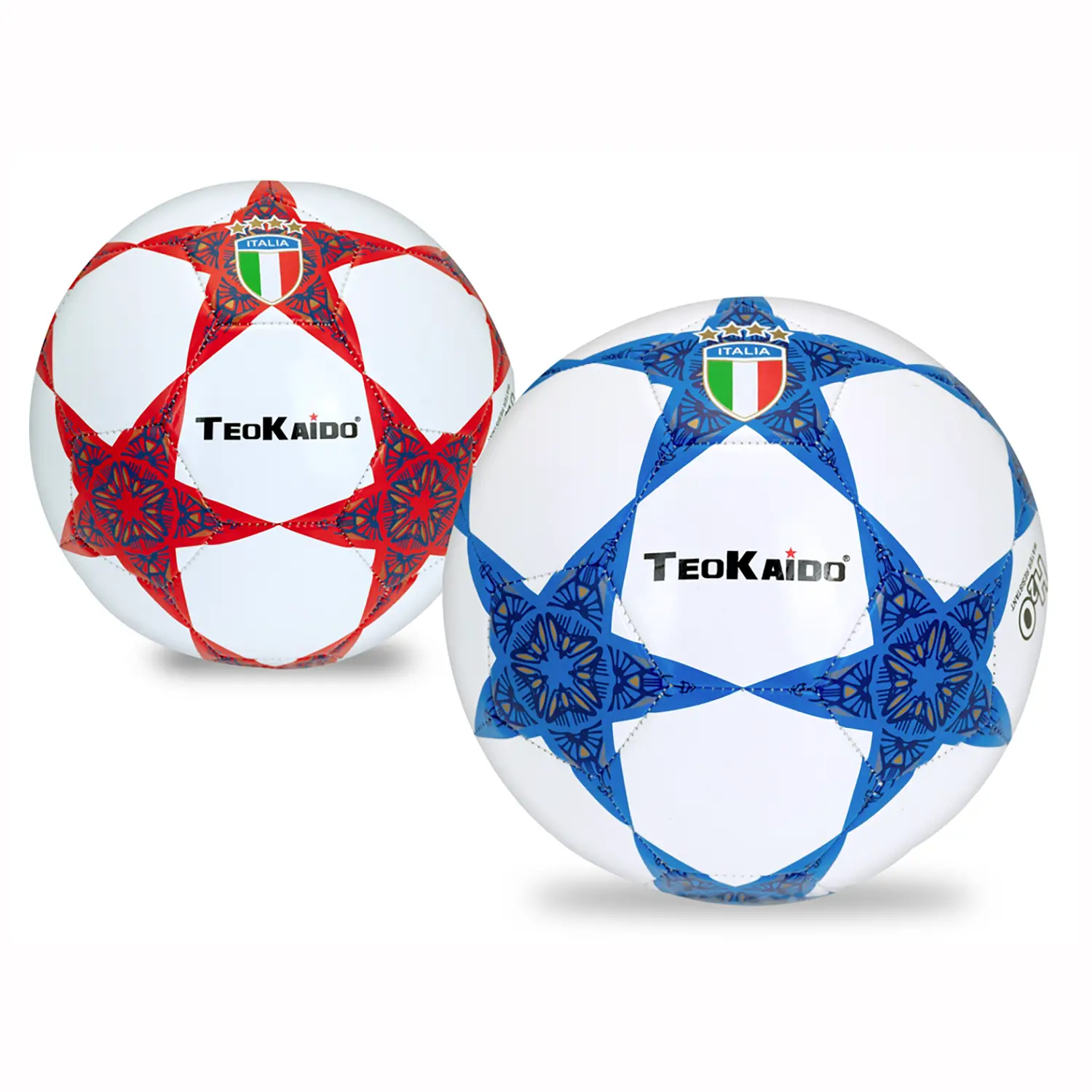 Pallone da Calcio Teokaido in PVC - Assortiti Fantasia 4 - Palle e palloni