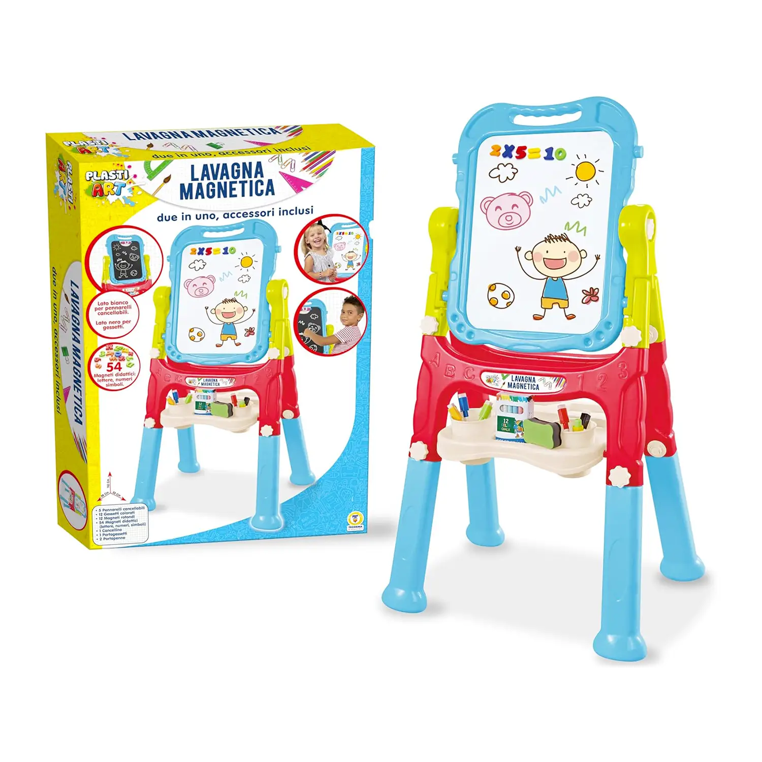 Lavagna Magnetica Double Face a Due Lati - lavagne banchi scuola