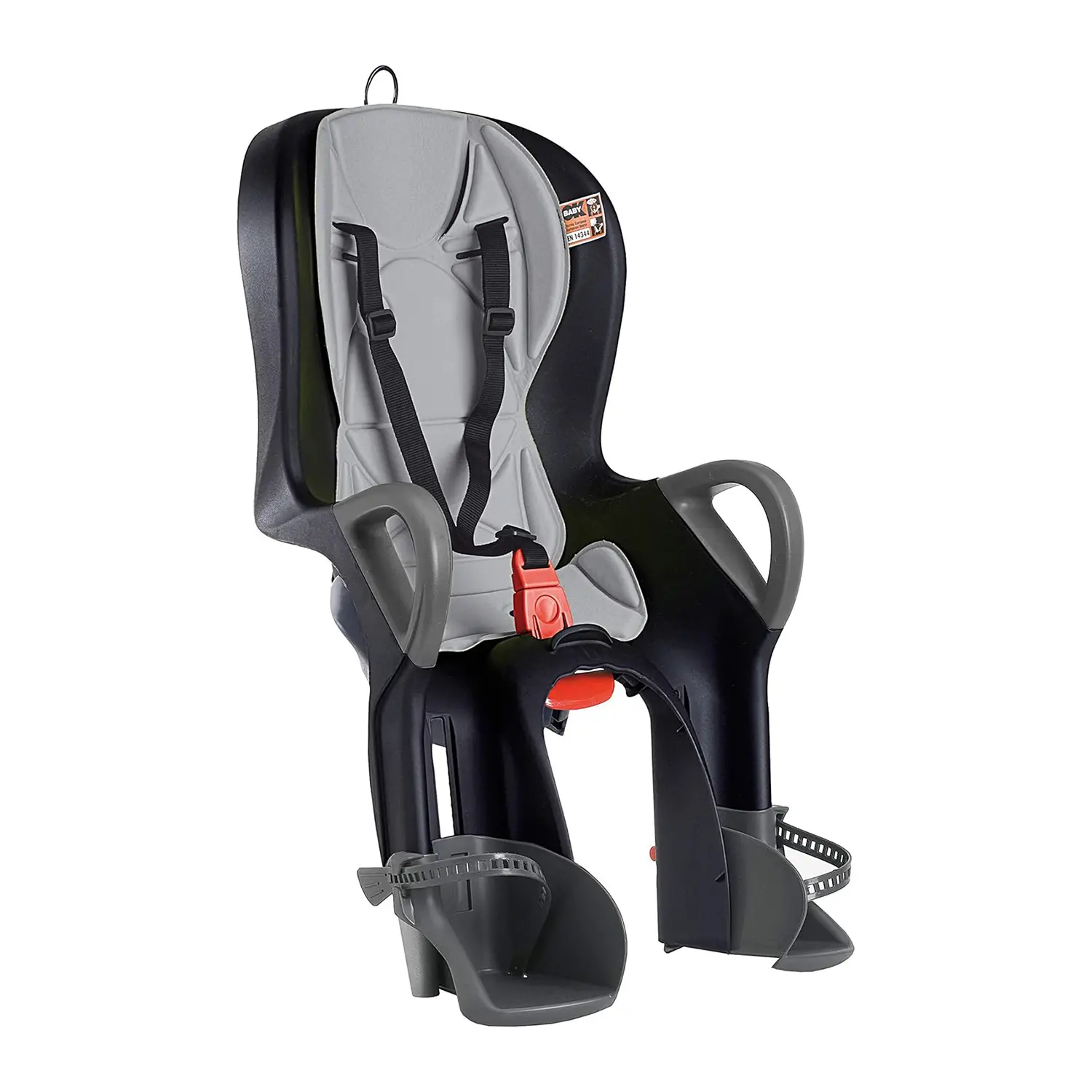 Seggiolino Bambini Posteriore Reclinabile Per Bicilette Nero - seggiolini bicicletta