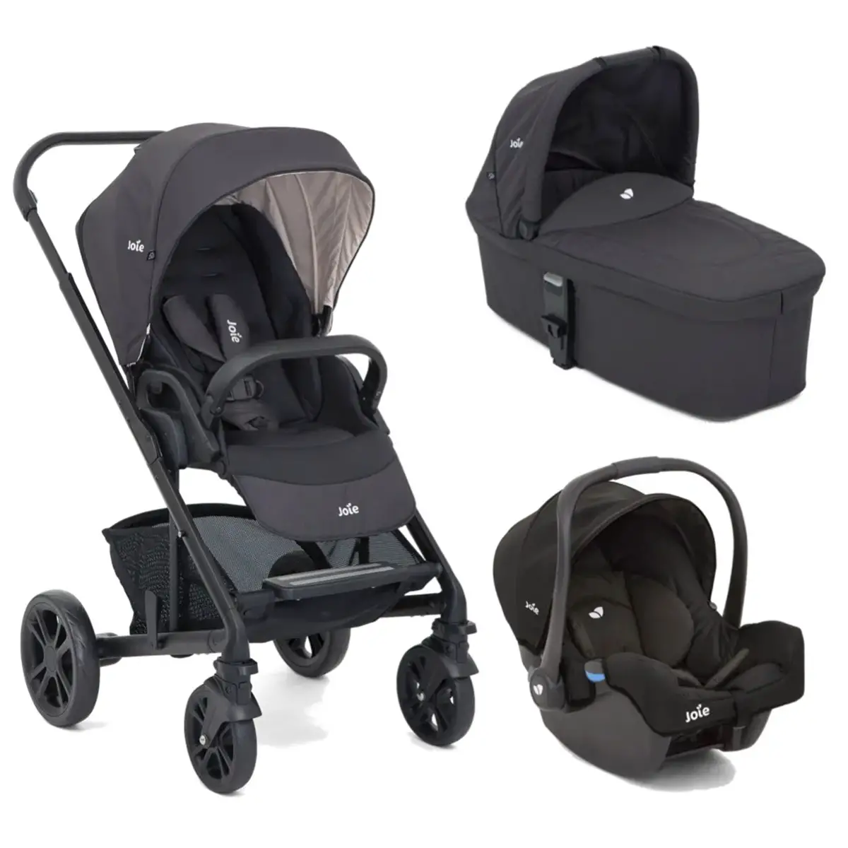 Joie Trio Chrome con Navicella e Ovetto i-Size i-Snug Ember - trio e modulari