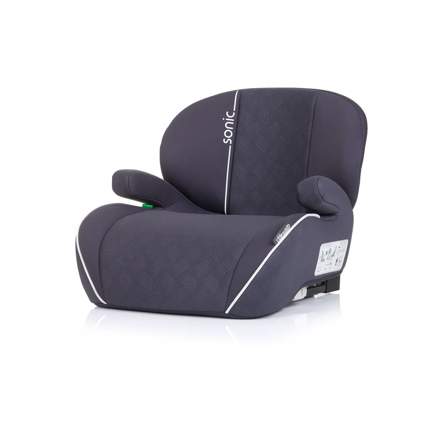 Rialzo Seggiolino Auto con Schienale Sonic Isofix Anthracite 125-150 CM - bambini 100-150 cm (4-12 anni)