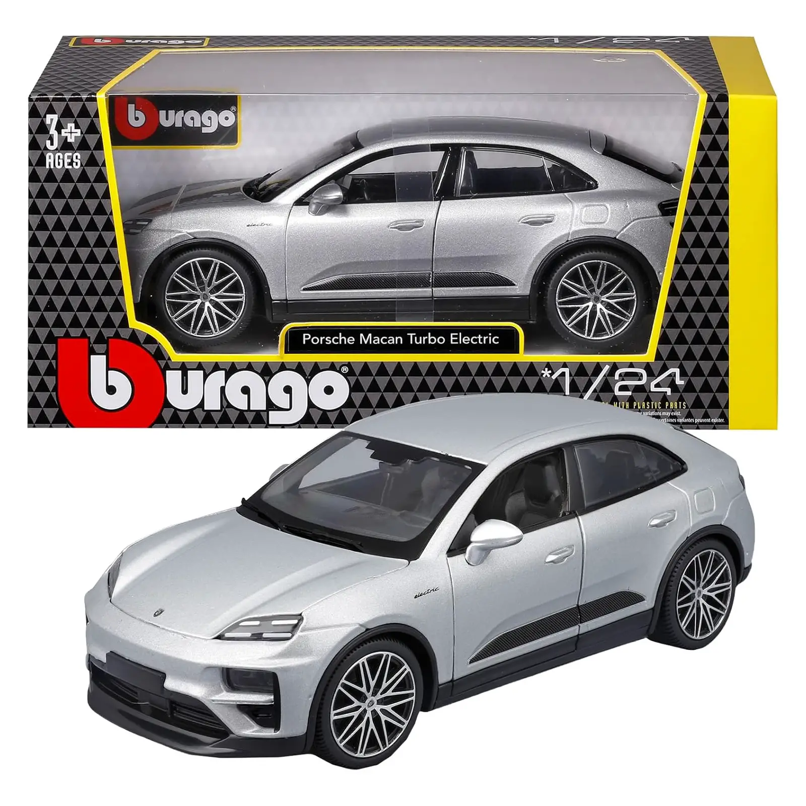 Bburago Porsche Macan Turbo Modellino Auto Scala 1:24 Assortito - diecast