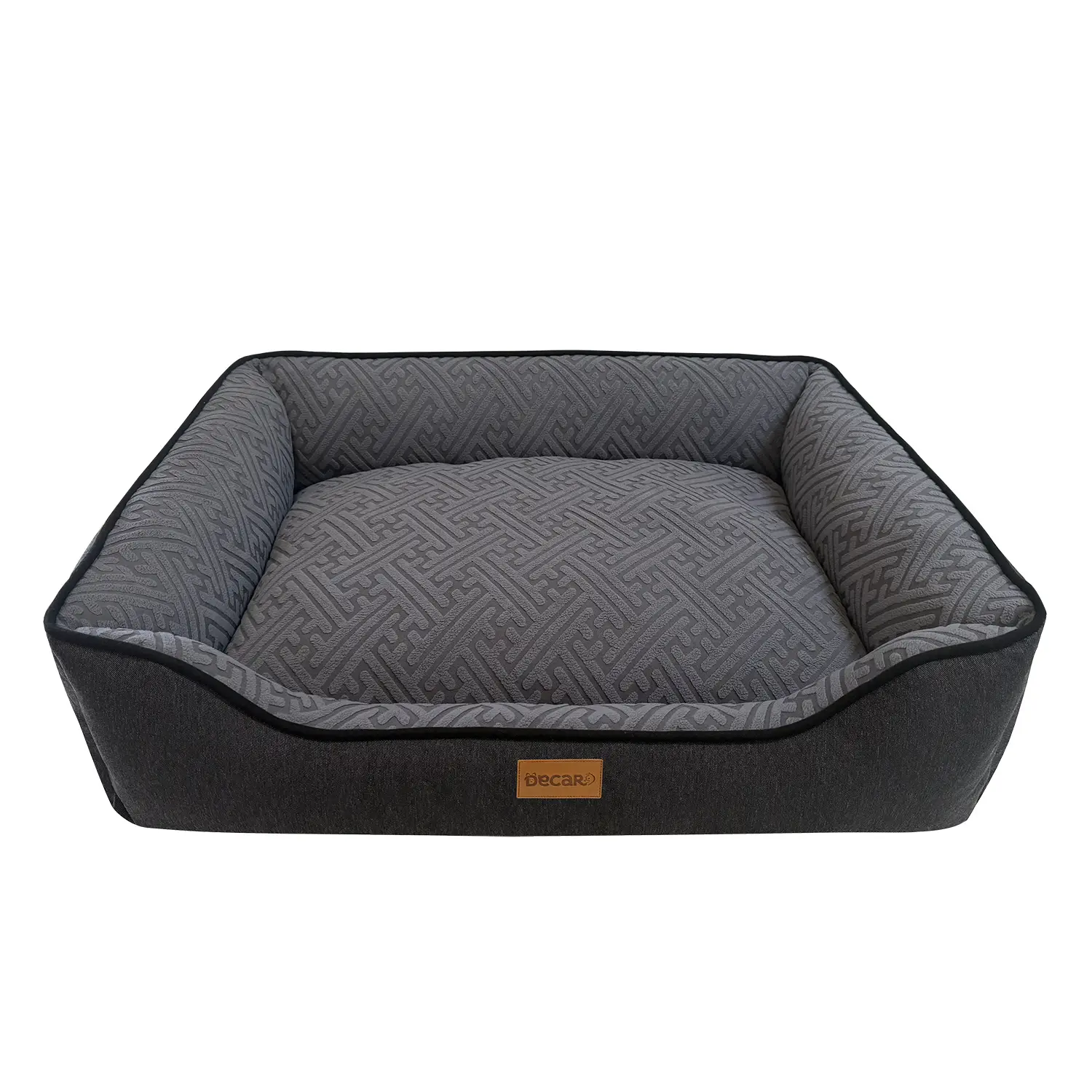 Cuccia Saturno Decar Pet Grigio-Nera 80x67x22 cm - cucce e casette