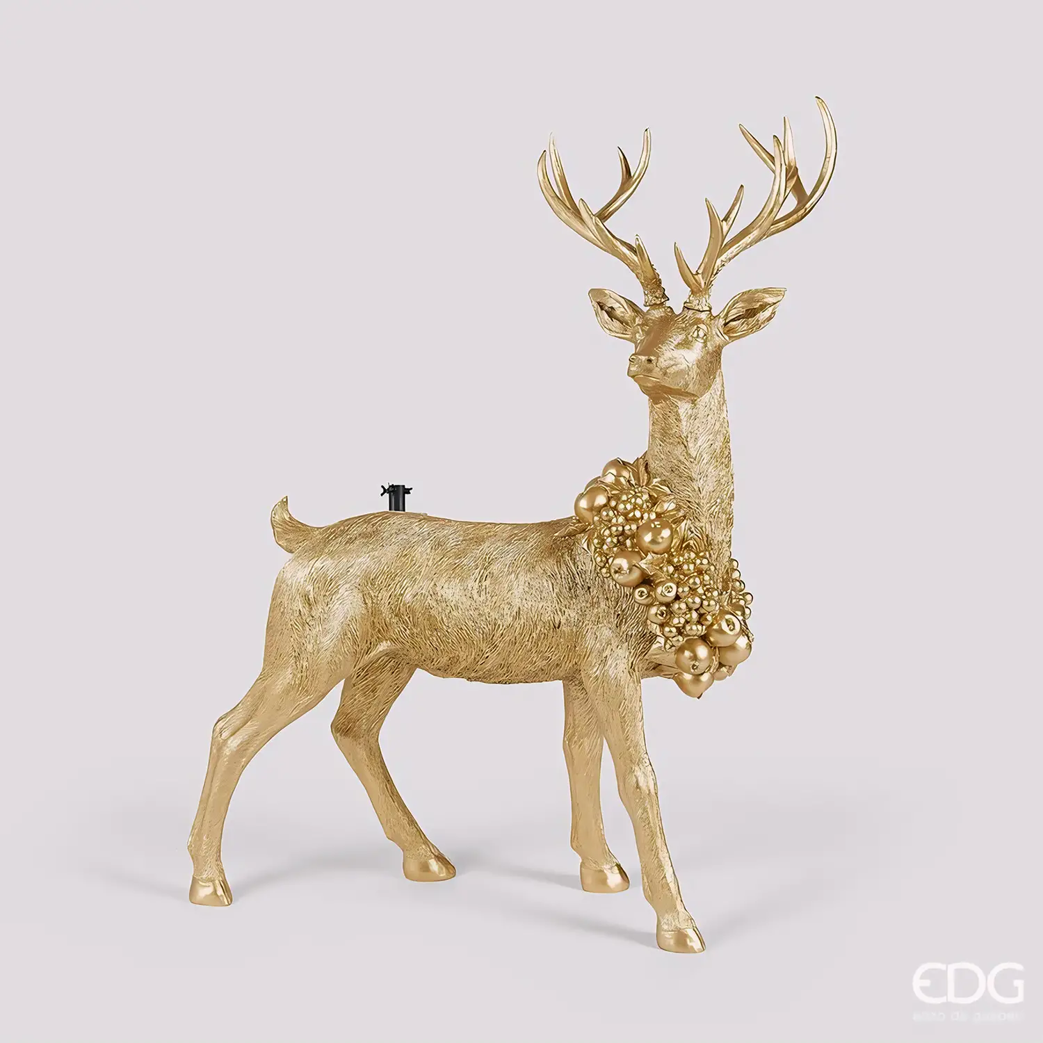 Base Cervo Oro per Albero di Natale Slim H102 cm – EDG - basi albero