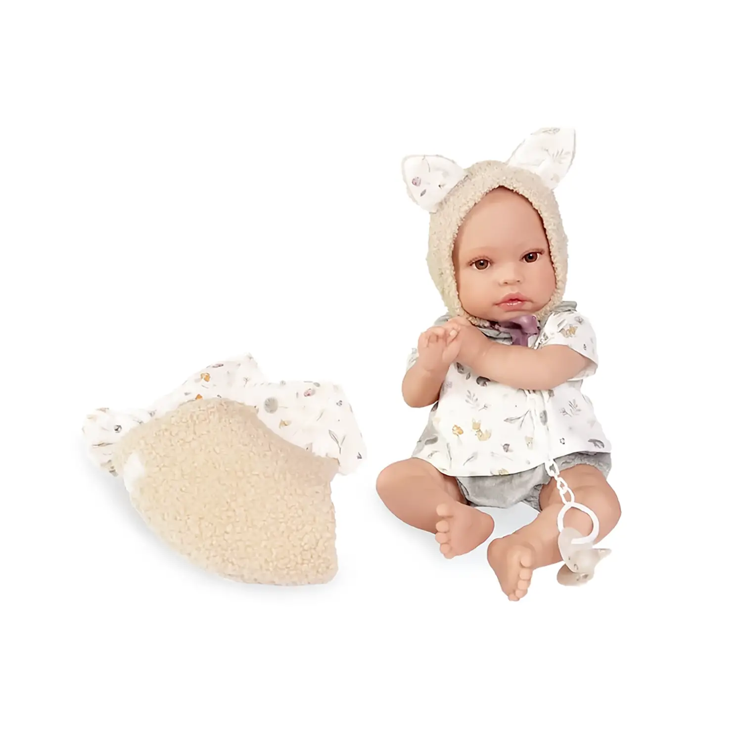 Bambola Newborn Erik Con Marsupio Portabebè - Bambole e accessori