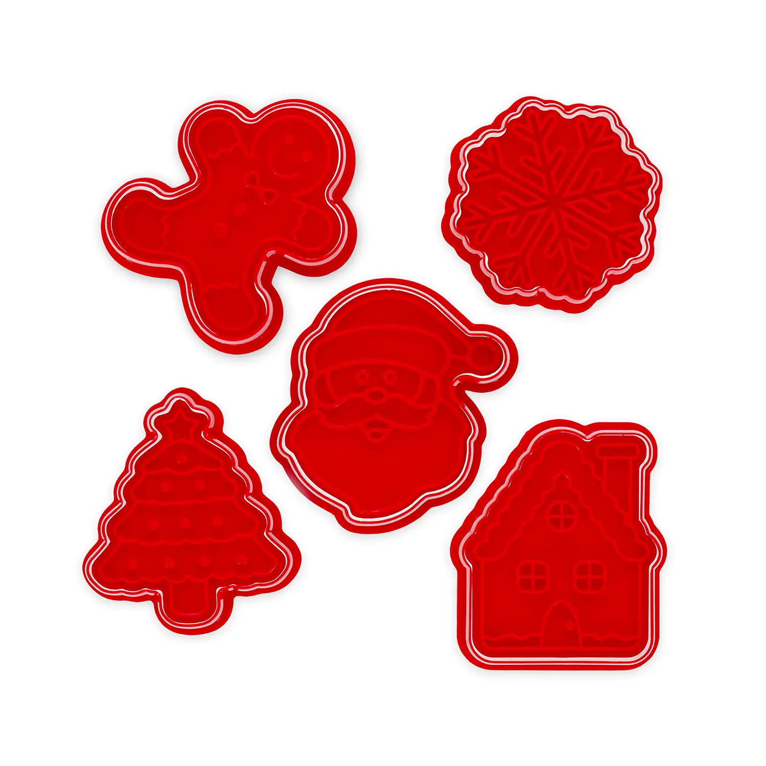 Legami - Formine Per Biscotti Con Timbro Set 5 Pezzi - legami