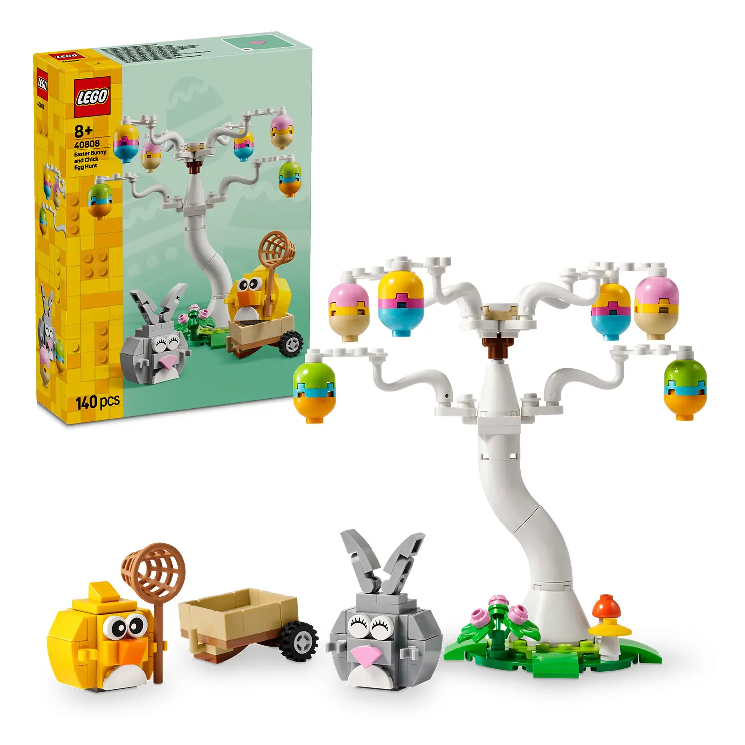 LEGO 40808 Coniglietto Pasquale e Caccia alle Uova 8+ - lego