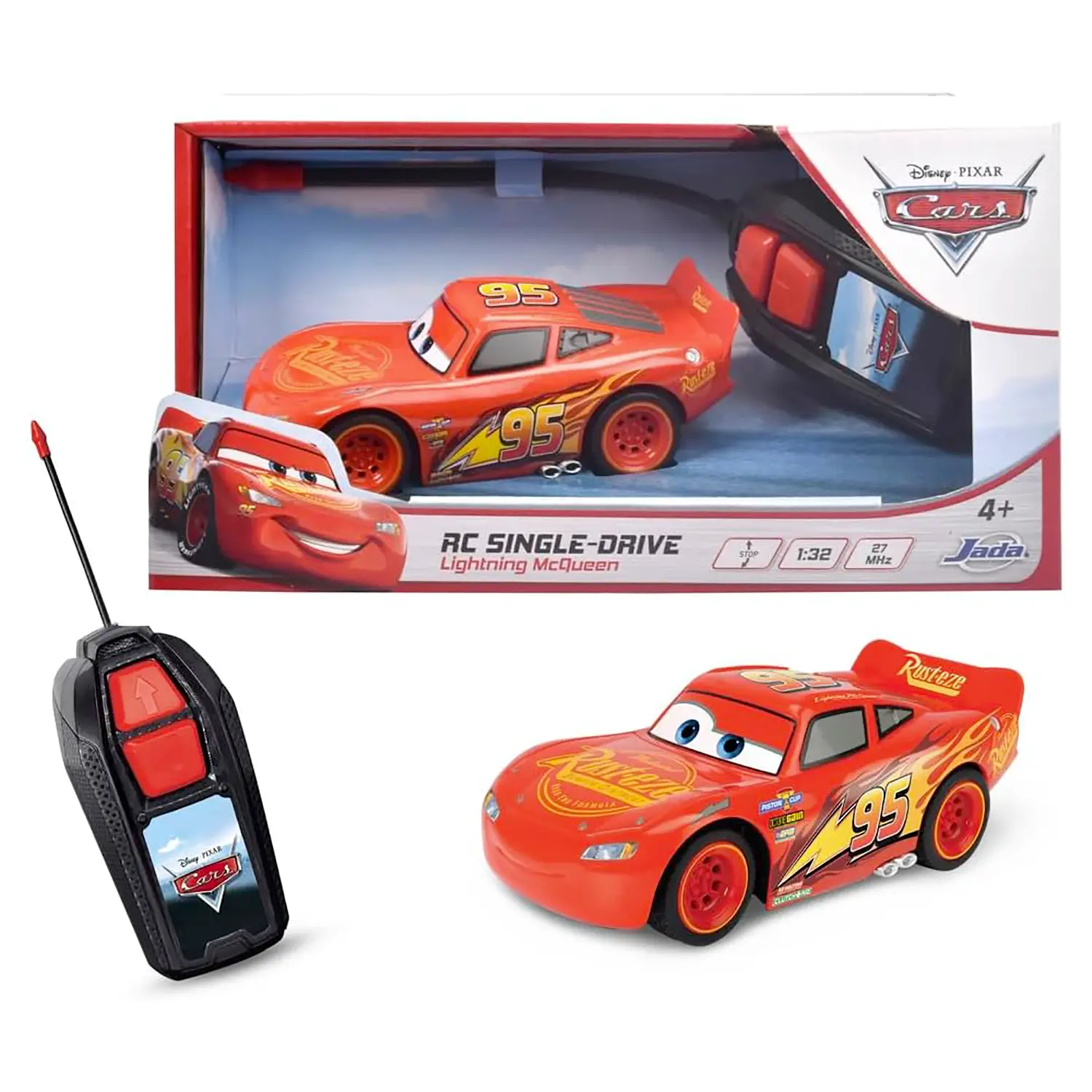 Cars Lightning McQueen Radiocomando 1:32 - radiocomandi