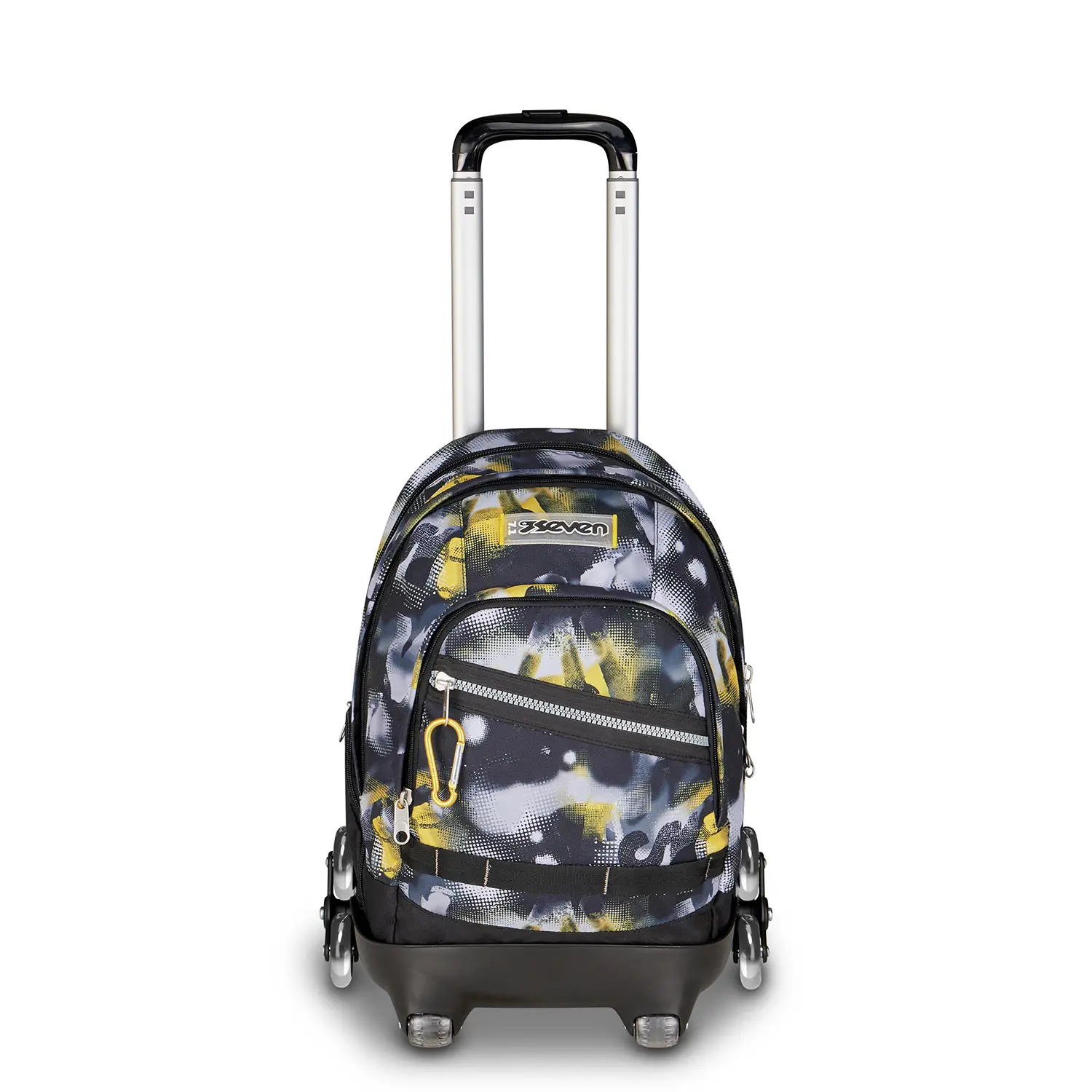 Trolley Zaino Scuola Seven Comby 8WD Golden Paint 31 Litri - zaini trolley