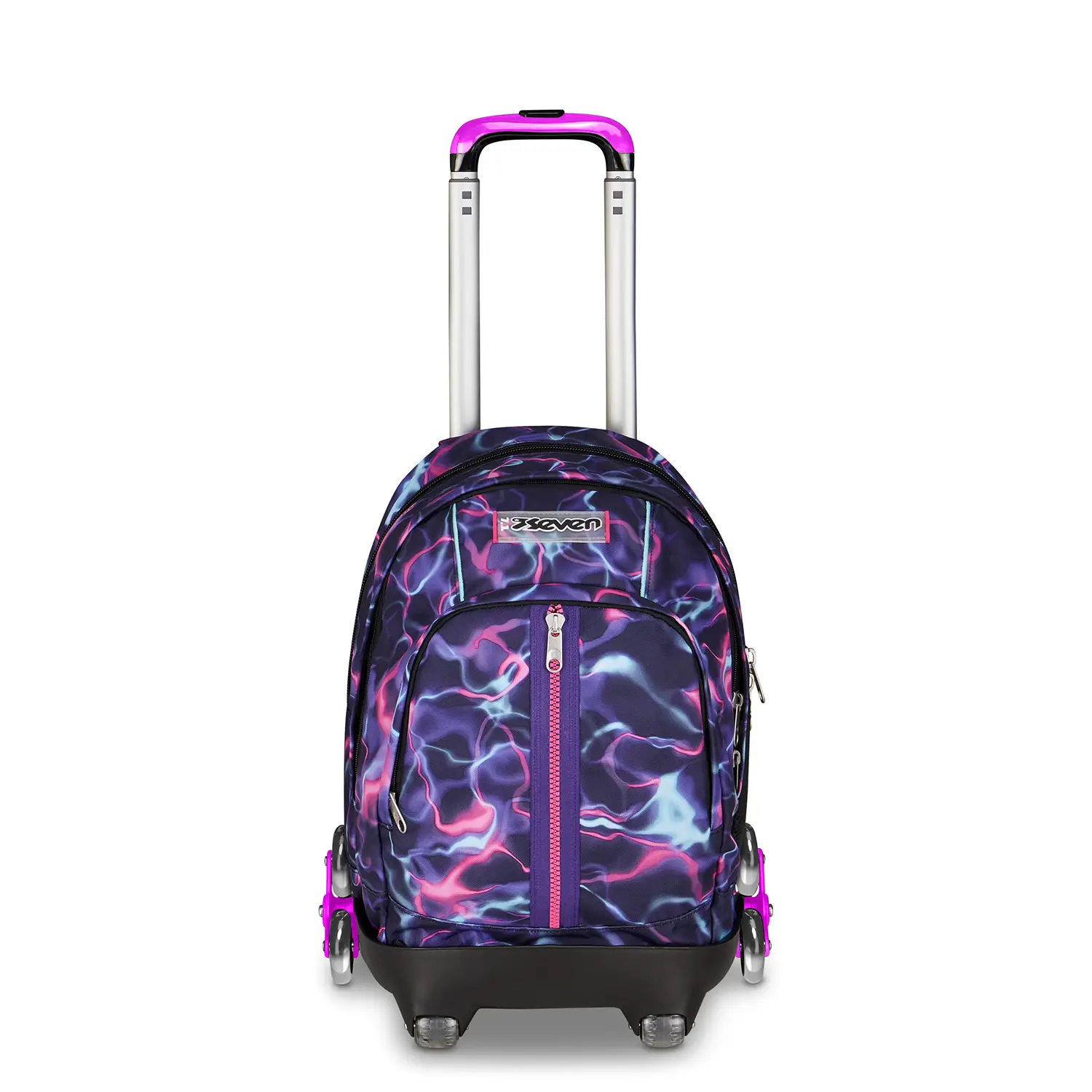 Trolley Zaino Scuola Seven Comby 8WD New Electricvibe Girl - zaini trolley