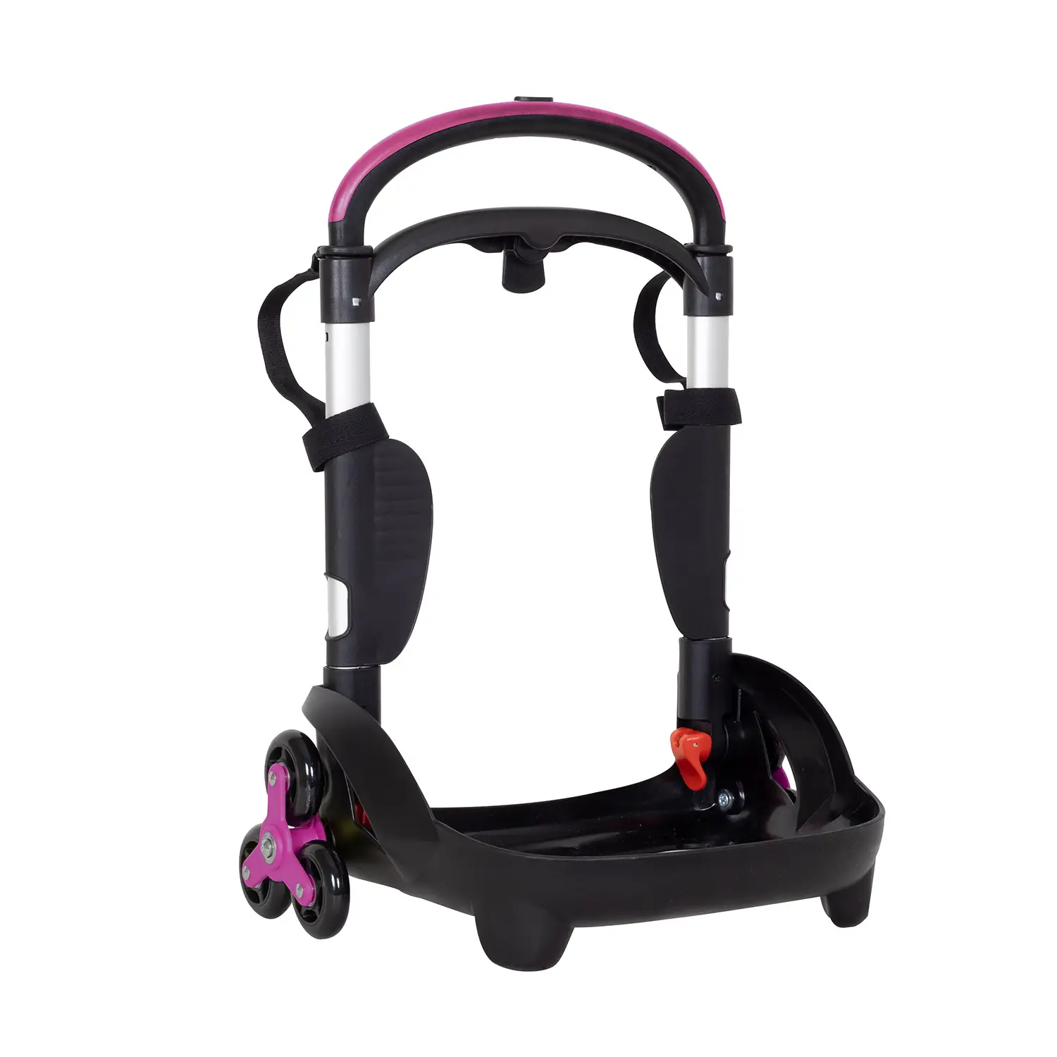 Carrello Portazaino Be Box Trolley Flex 3wd Black Fuxia - carrelli portazaino