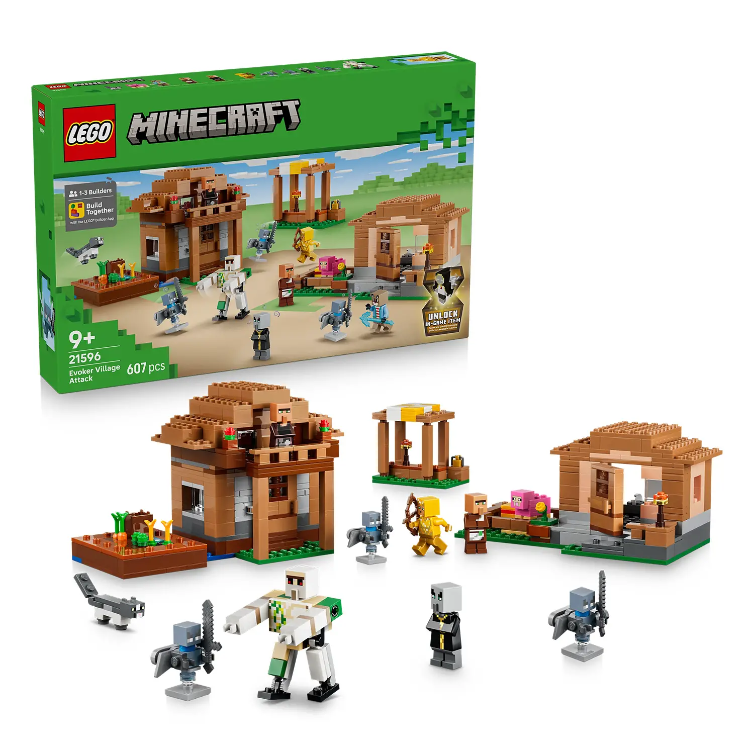 LEGO Minecraft Attacco al Villaggio dell’evocatore 21596 - lego