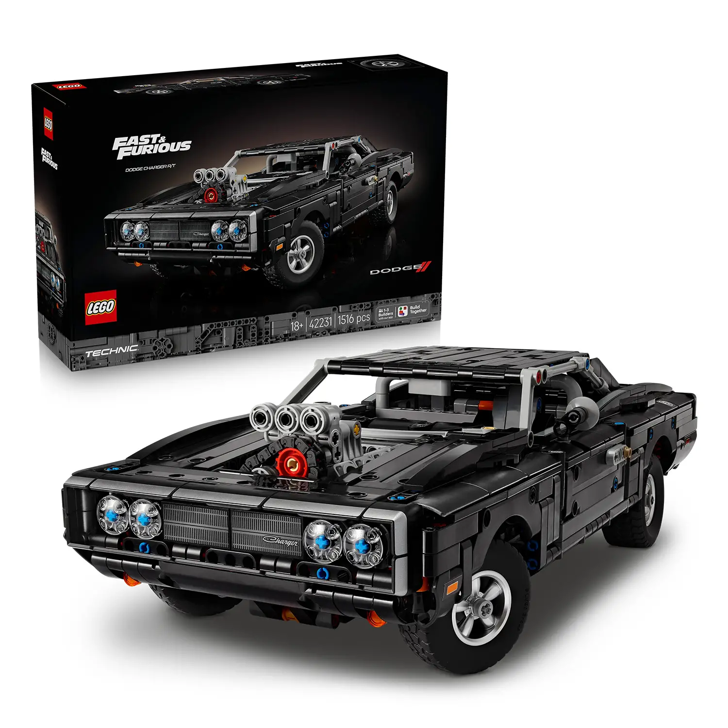 LEGO Technic Auto Dodge Charger R/t Fast And Furious 42231 - lego