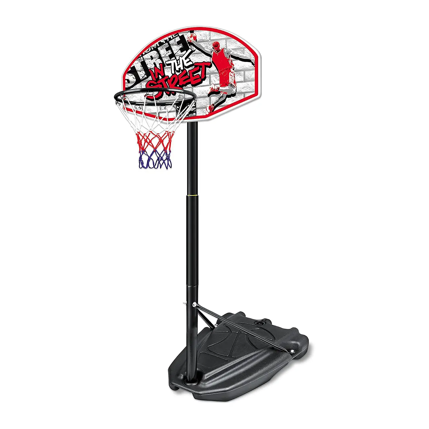 Teosport - Gioco Basket con Piantana 230cm 6,25kg - Attrezzature sportive