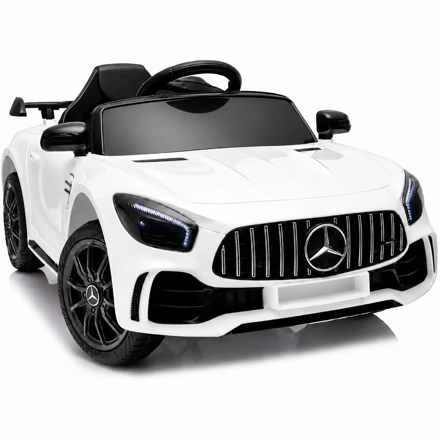 Auto Elettrica Mercedes 12V GTR AMG Bianca - auto