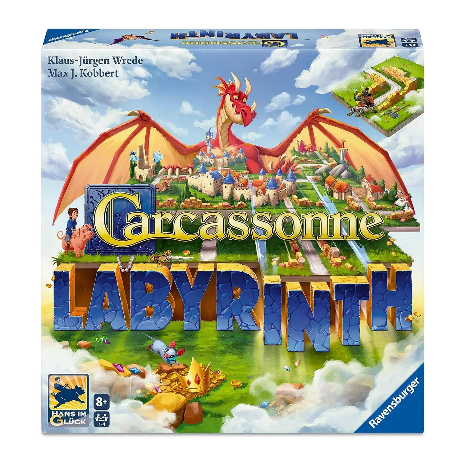 Labirinto Carcassone - Giochi di società