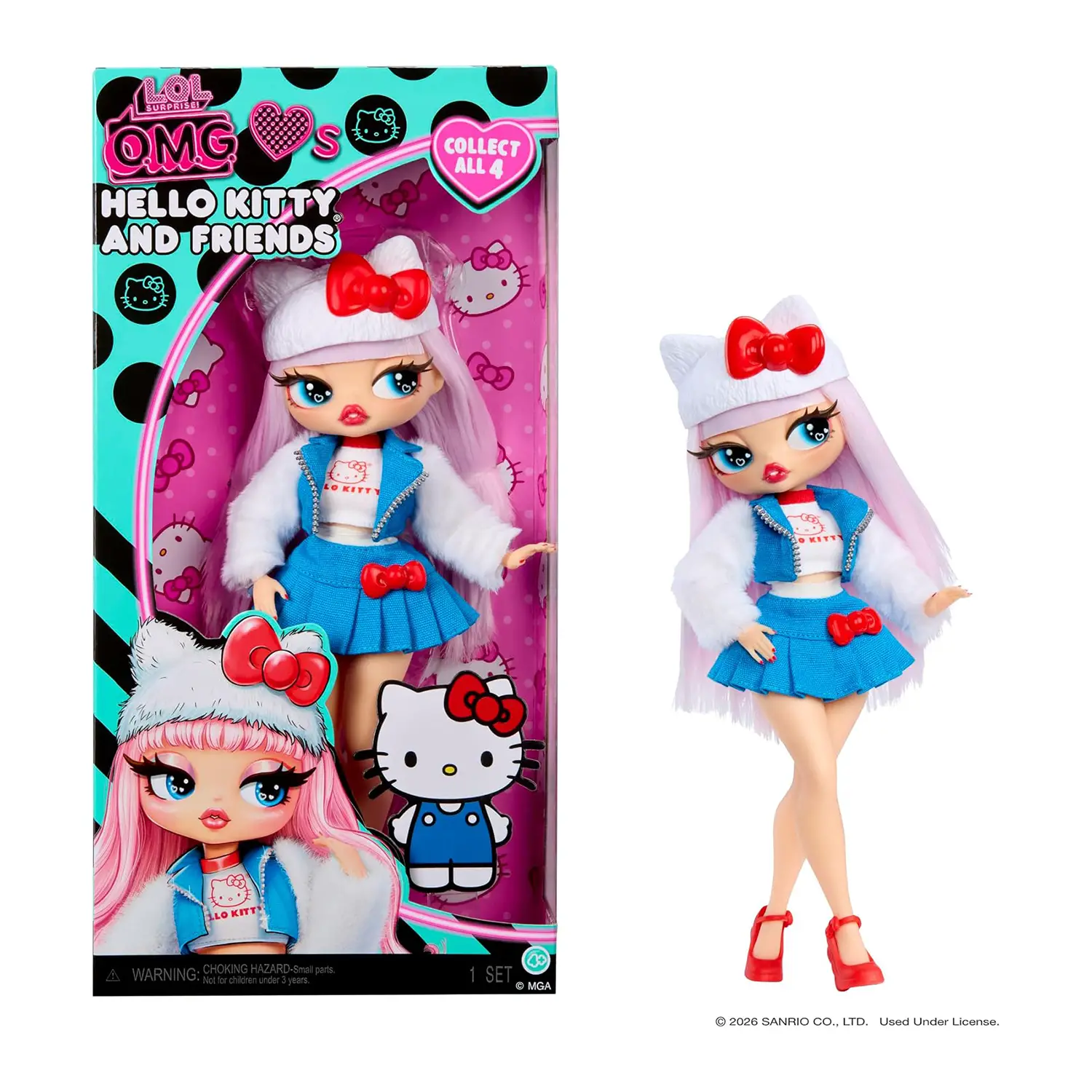 L.O.L. Surprise O.M.G. Loves Hello Kitty - Hello Kitty - collezionabili bambina