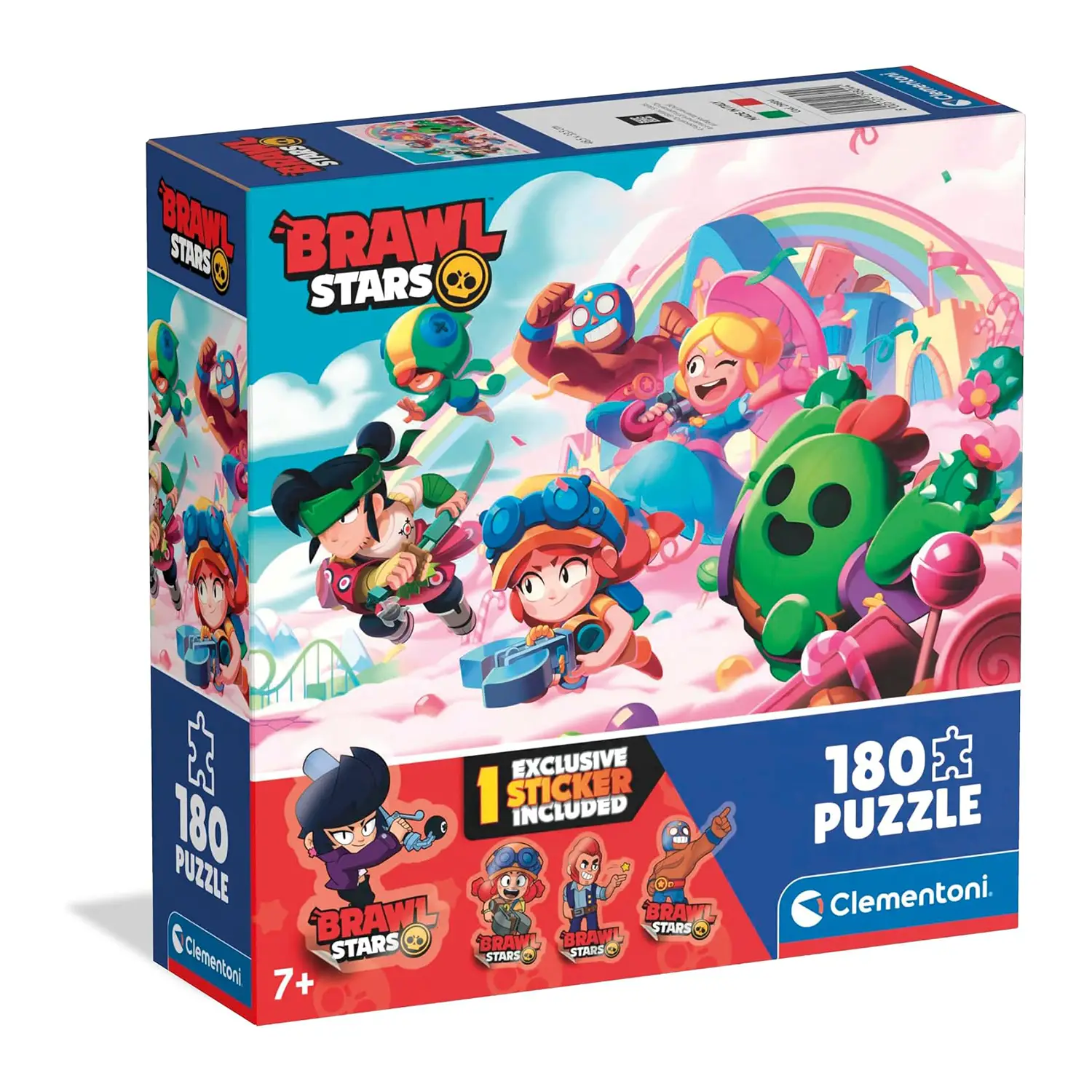 Puzzle 180 Pezzi Square Box Brawl Star 2 - Puzzle in cartone