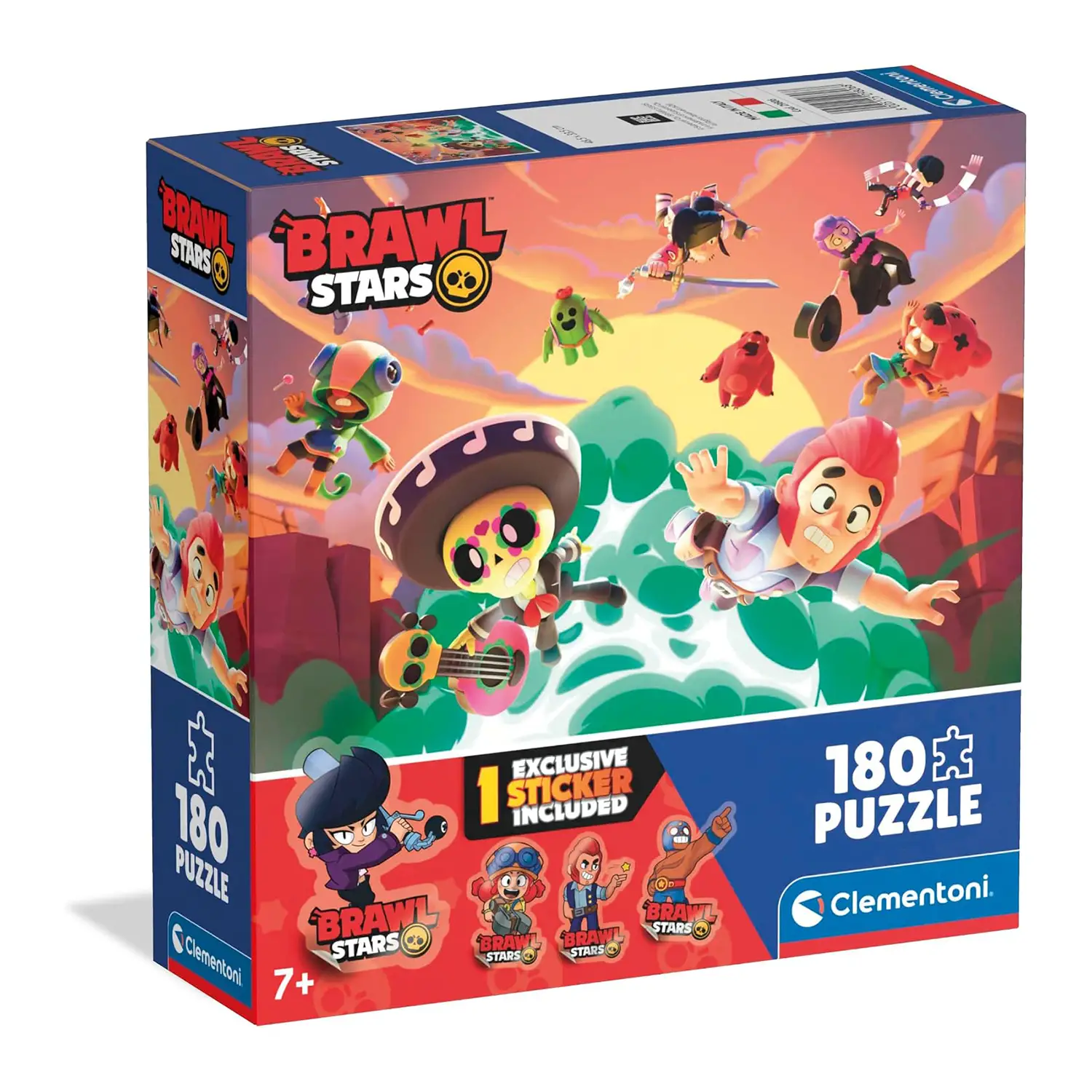 Puzzle 180 Pezzi Square Box Brawl Star 4 - Puzzle in cartone