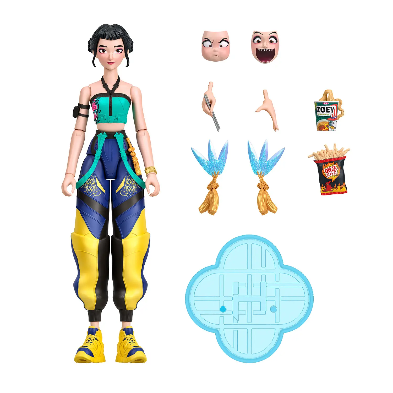 Mattel KPop Demon Hunters Huntrix Zoey JRY32 - collezionabili bambina