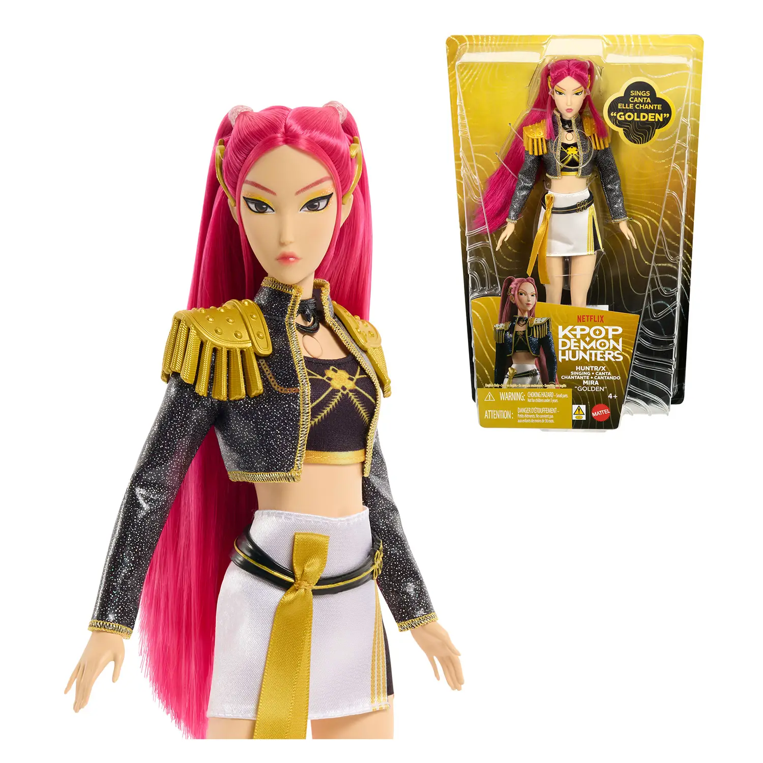 Mattel KPop Demon Hunters Mira JRN41 - Personaggio K-Pop - collezionabili bambina