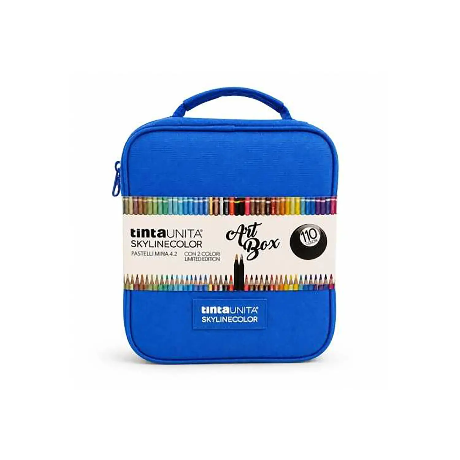 Tinta Unita Art Box Maxi 110 Pastelli Mina 4.2 Blu - Pastelli
