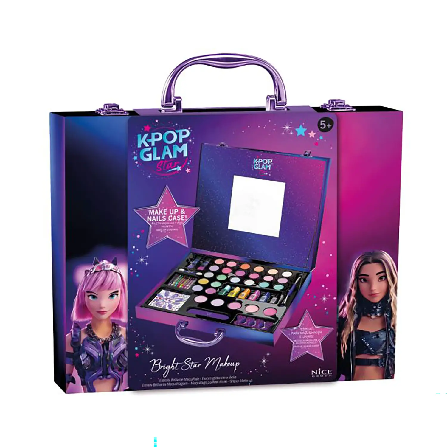 K Pop Glam Star Bright Star Valigetta Make Up - bellezza e accessori