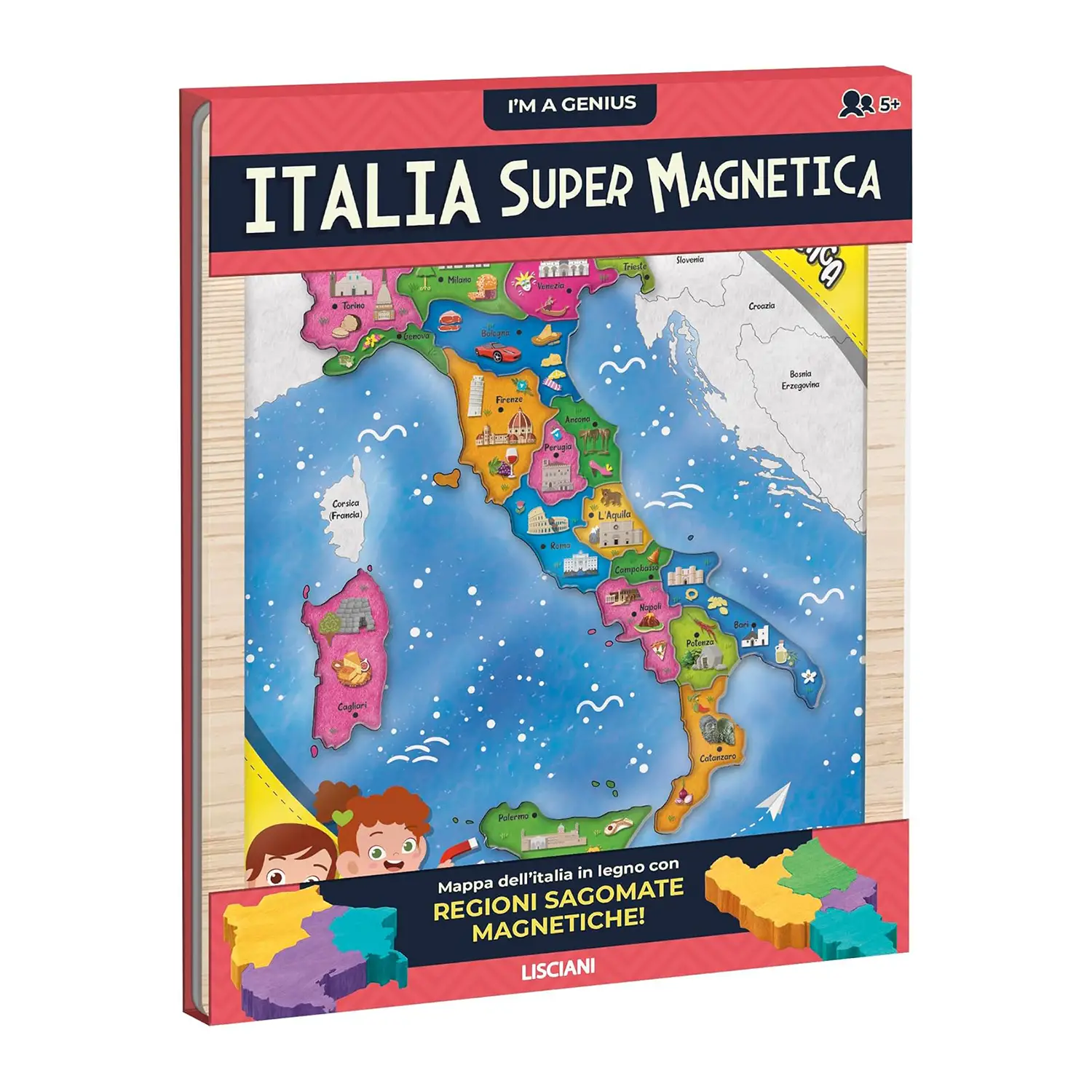 I'm A Genius Italia Supermagnetica Puzzle Educativo - giochi scientifici