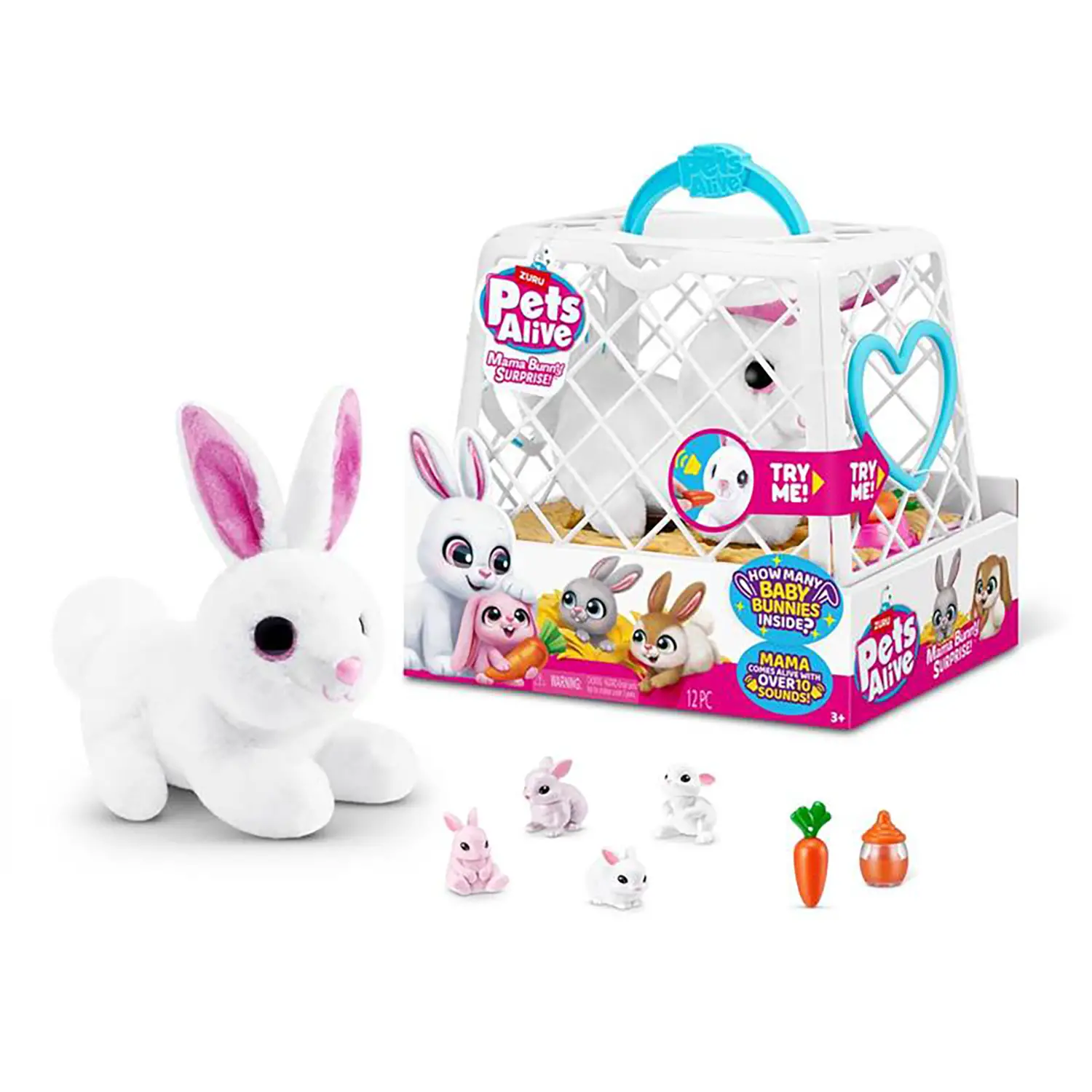 Pets Alive Mama & Baby Bunny Coniglio A Sorpresa - collezionabili bambina