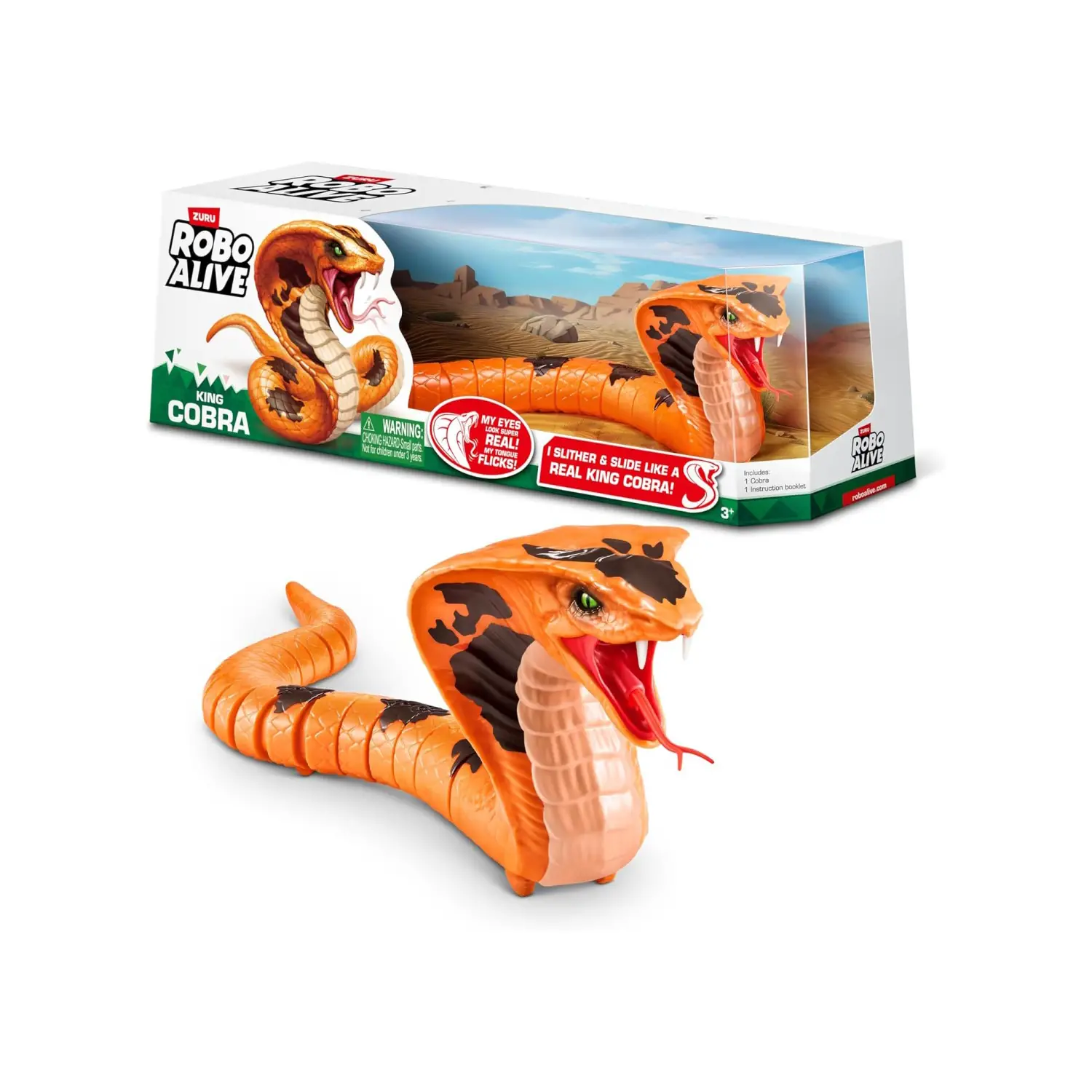 Robo Alive Cobra S1 Serpente Robotico - action figures ed accessori