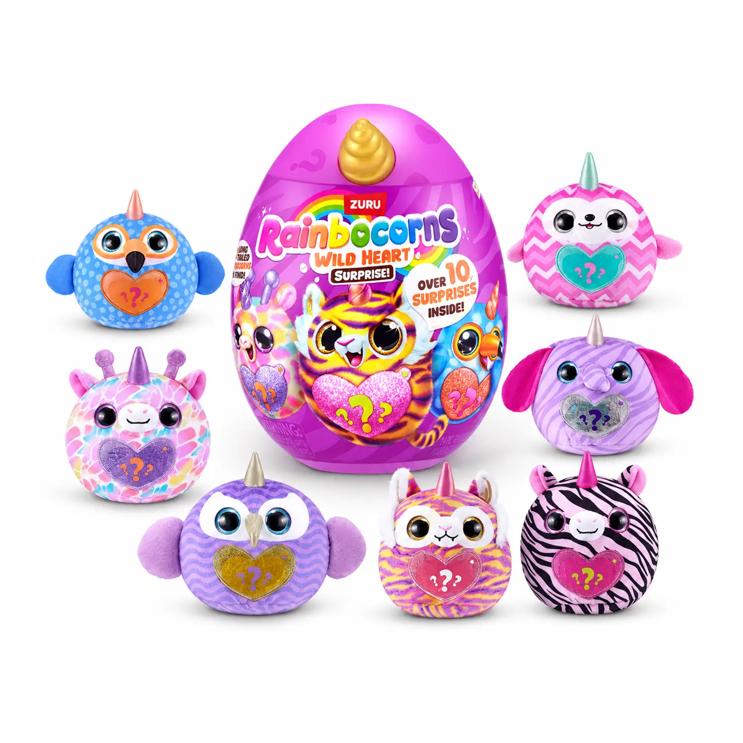 Rainbocorns Wild Heart Surprise Peluche - collezionabili bambina