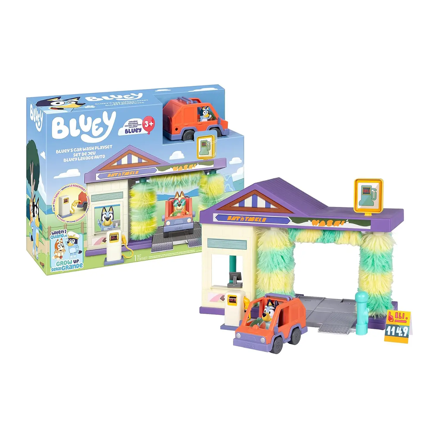 Bluey Autolavaggio - action figures ed accessori