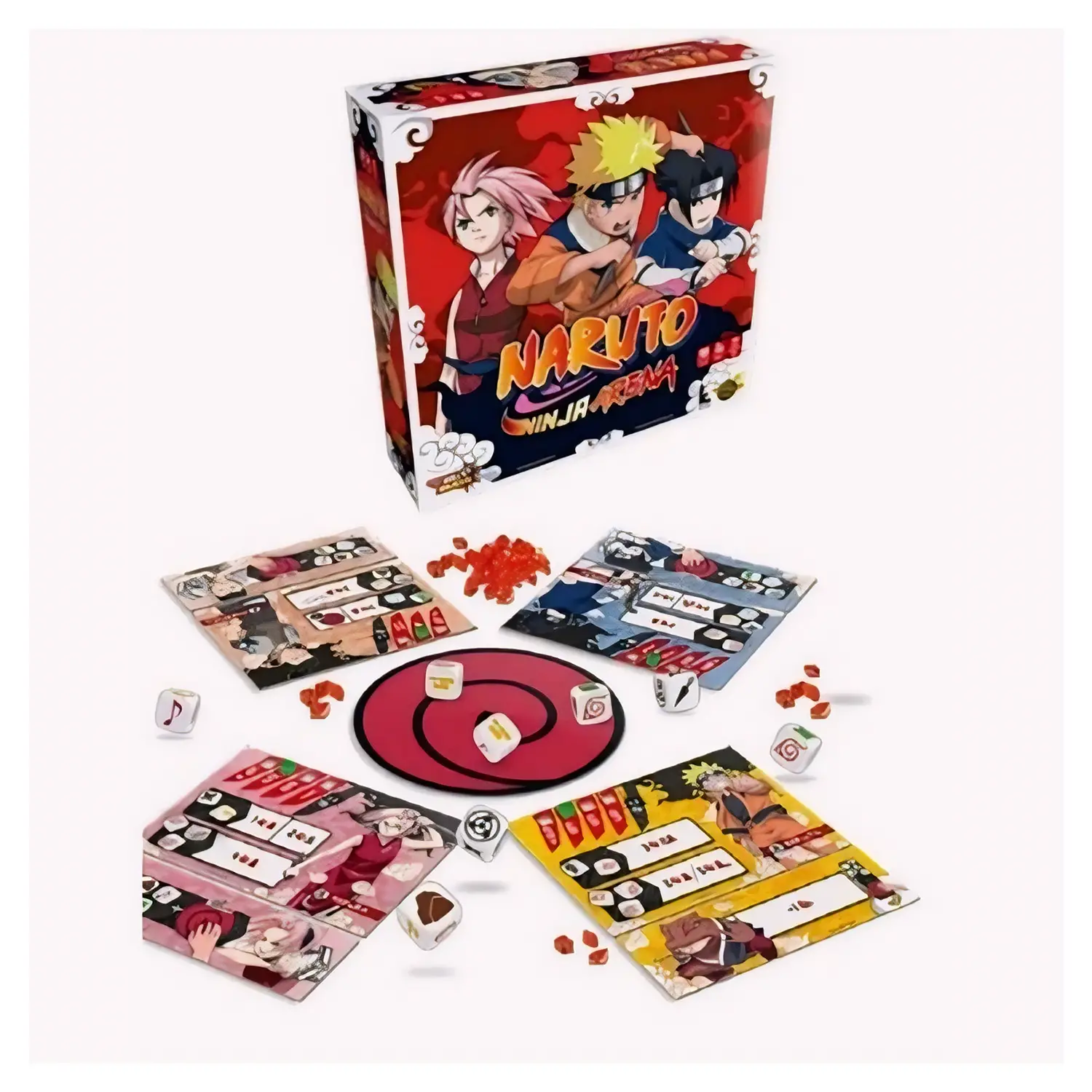 Naruto Ninja Arena Gioco da Tavolo Italiano 2-4 Giocatori - giochi di società