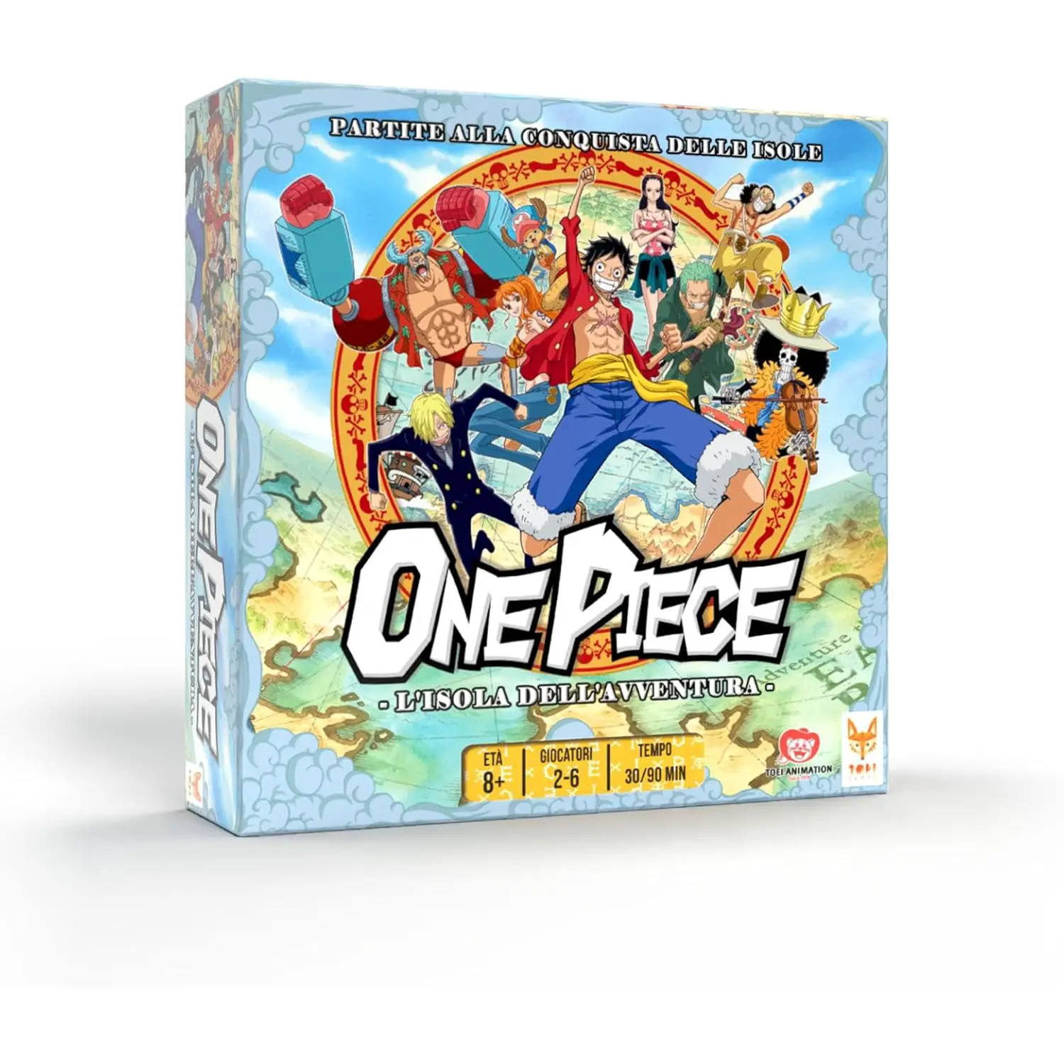 One Piece L'Isola dell'Avventura Gioco da Tavolo 2-6 - giochi di società