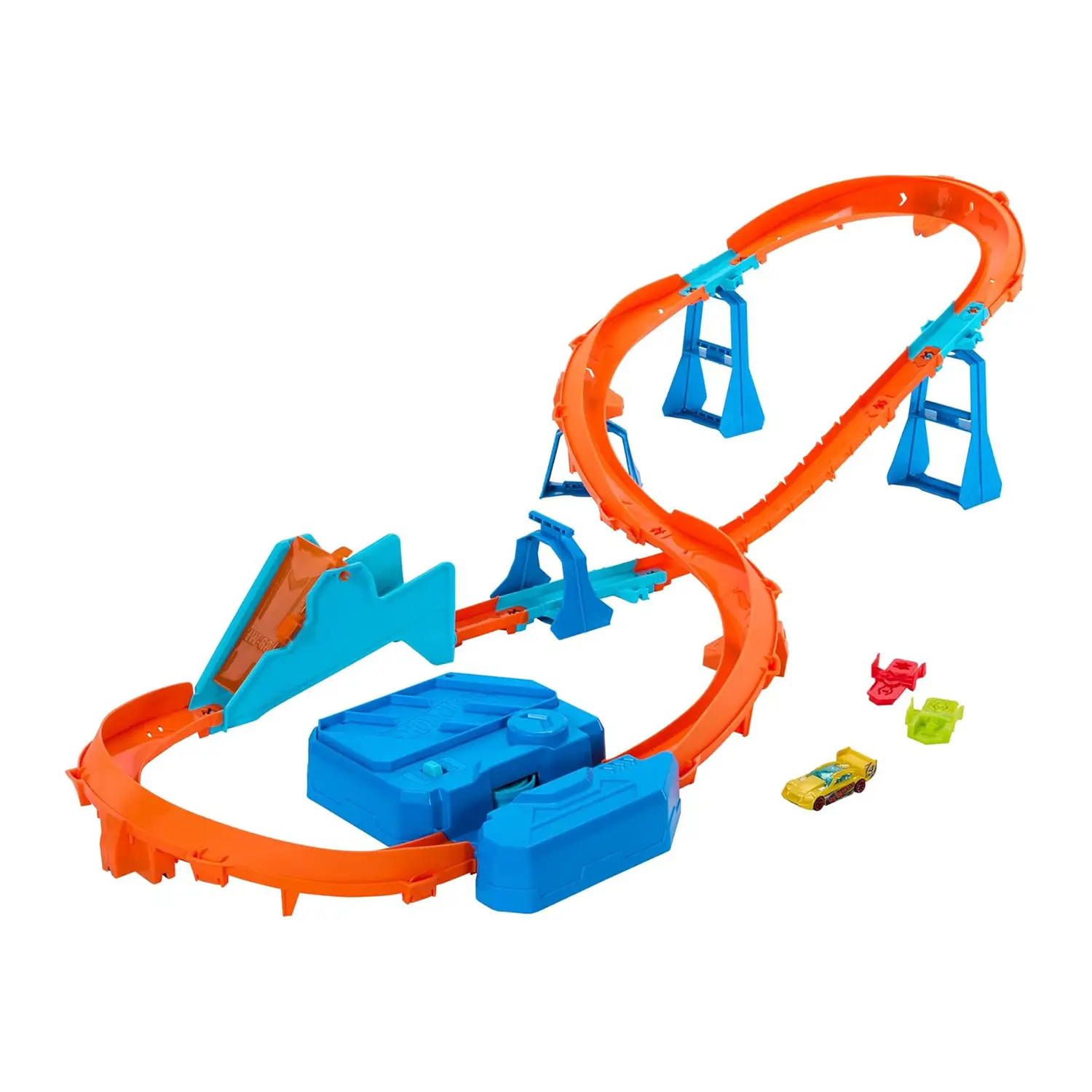 Hot Wheels Track Creator Boosted Jump Speedway - Veicoli, garage e piste