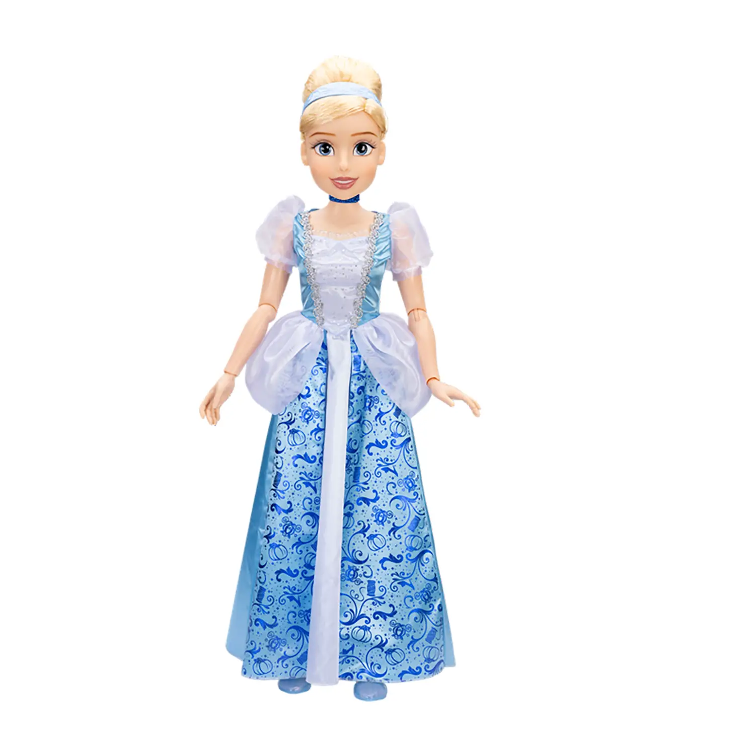 Disney Princess Cenerentola Bambola Articolata Playdate 80cm Con Accessori - collezionabili bambina