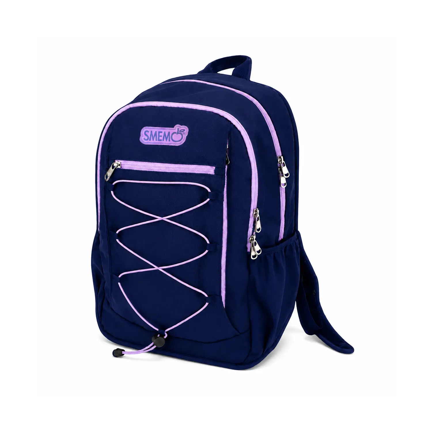 Smemo Zaino Large Navy Lilac - zaini americani